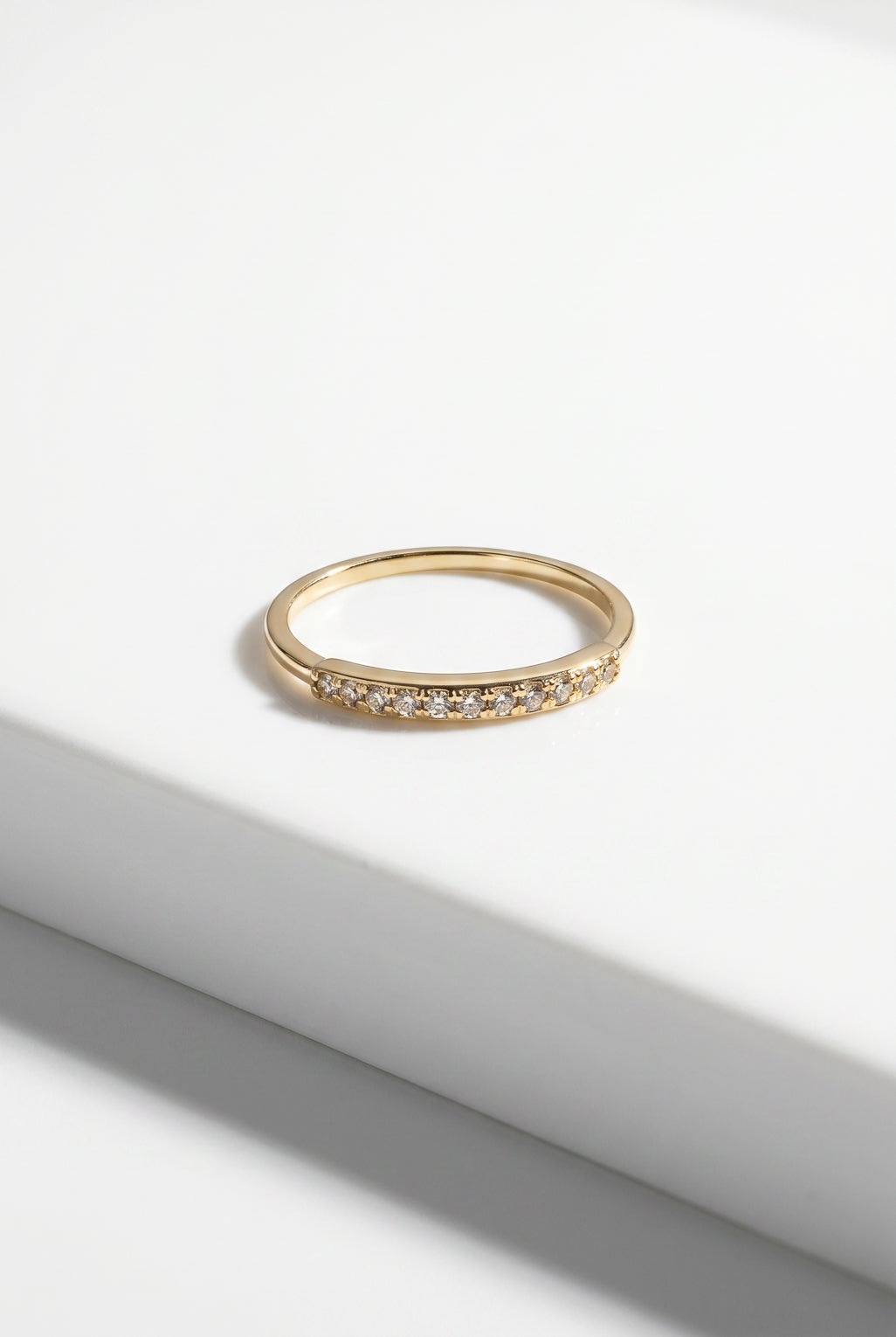 Nur ring in 14K gold and Diamonds