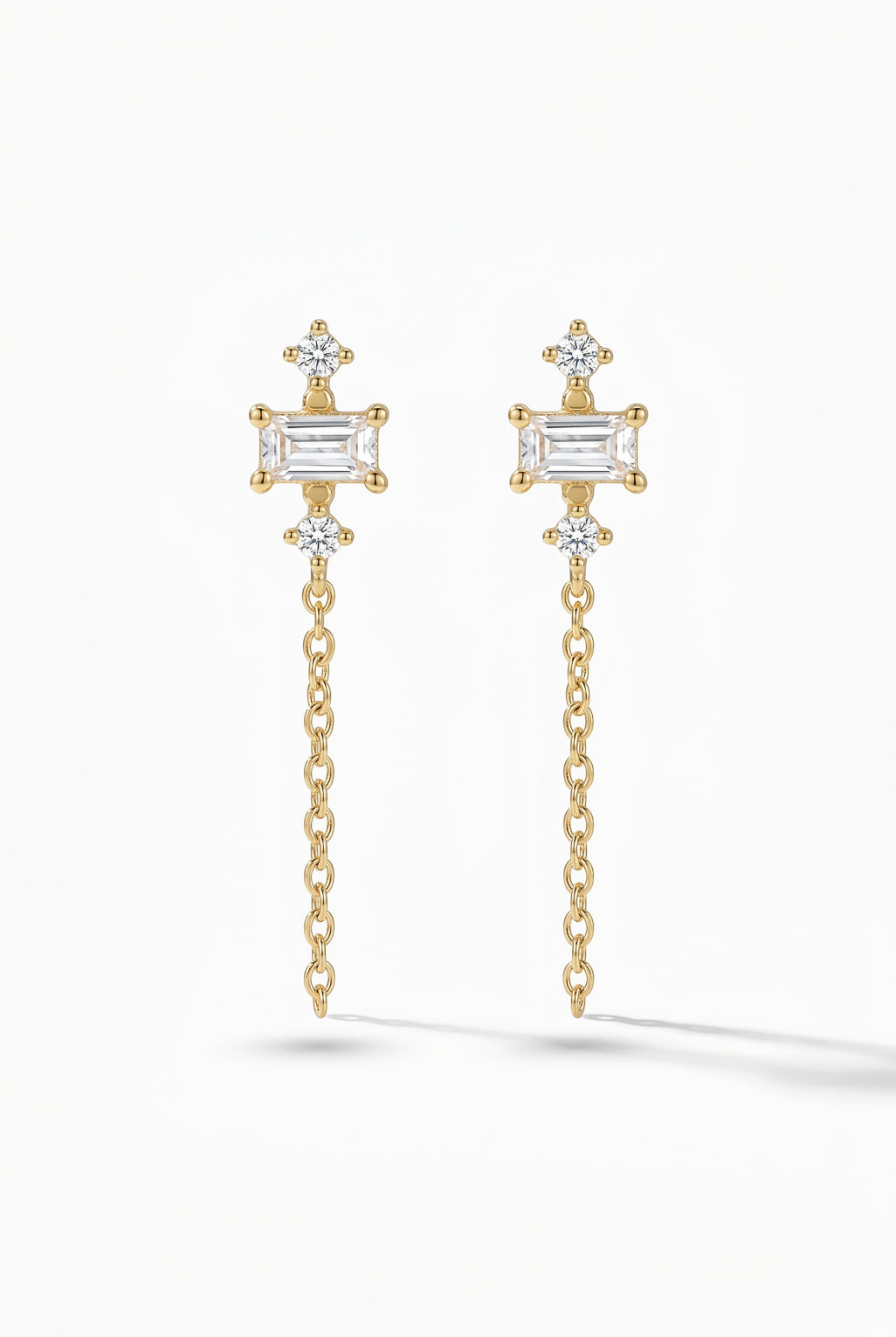 Salma earrings in 14K gold