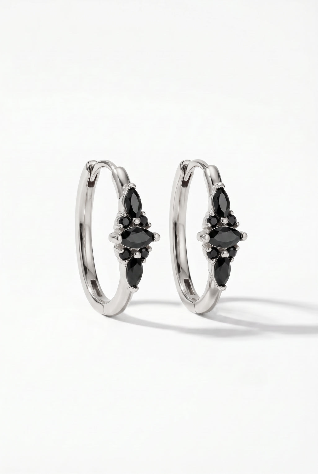 Serena hoop earrings in 14K gold