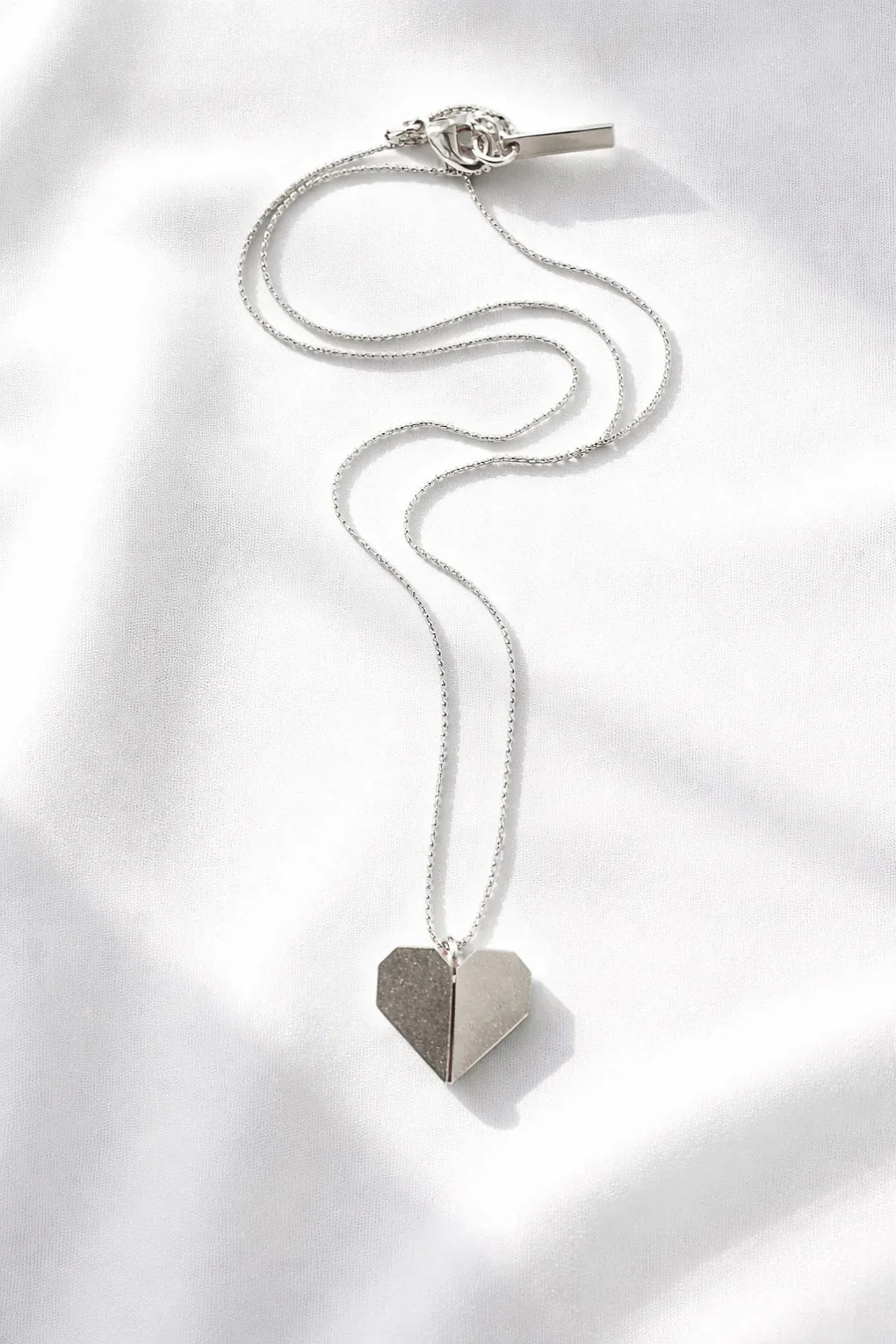 Origami Heart Necklace
