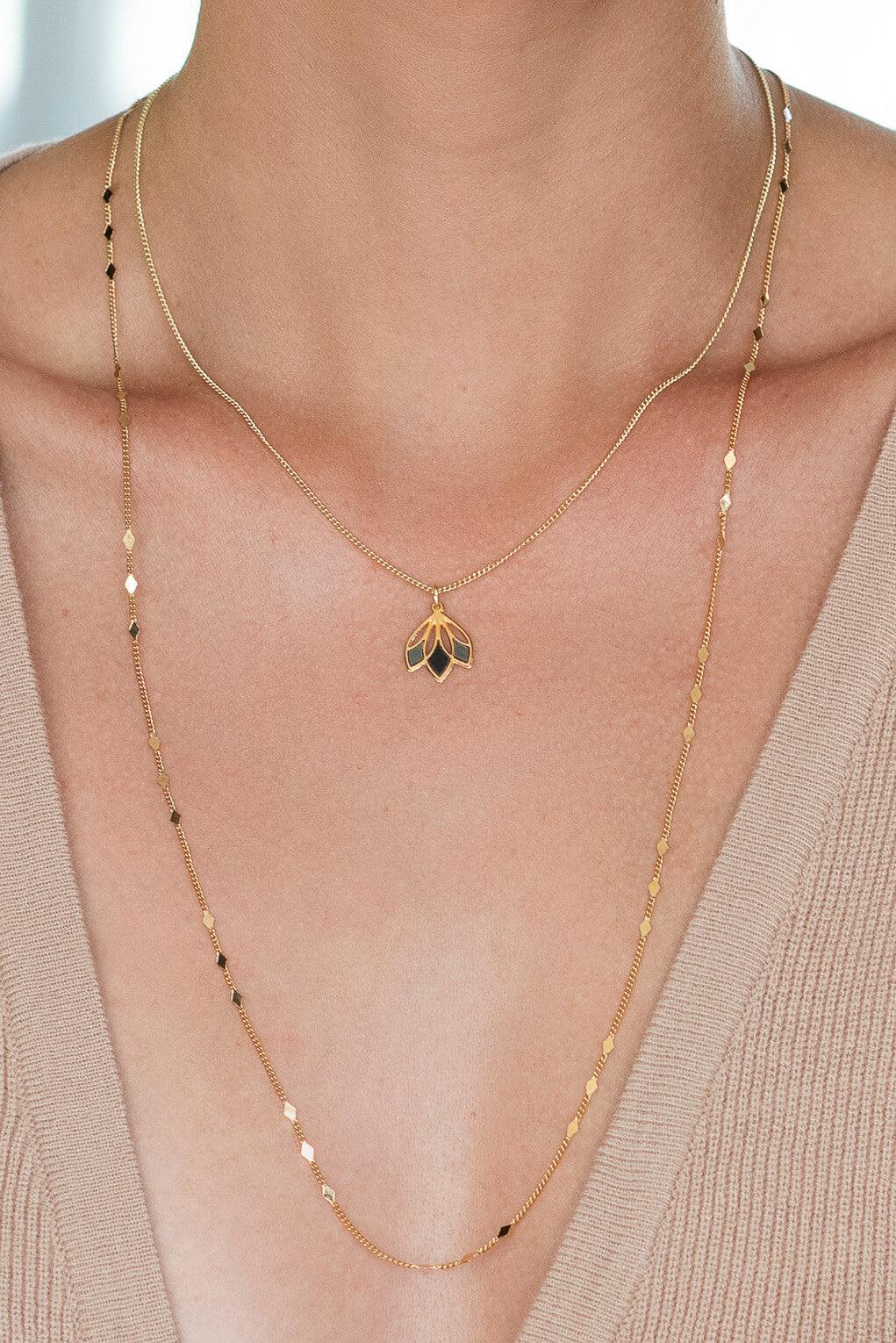 Basic Rhombus Necklace