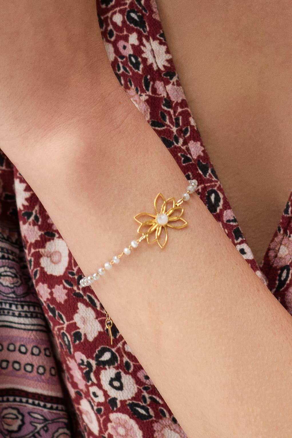 Lotus Bracelet