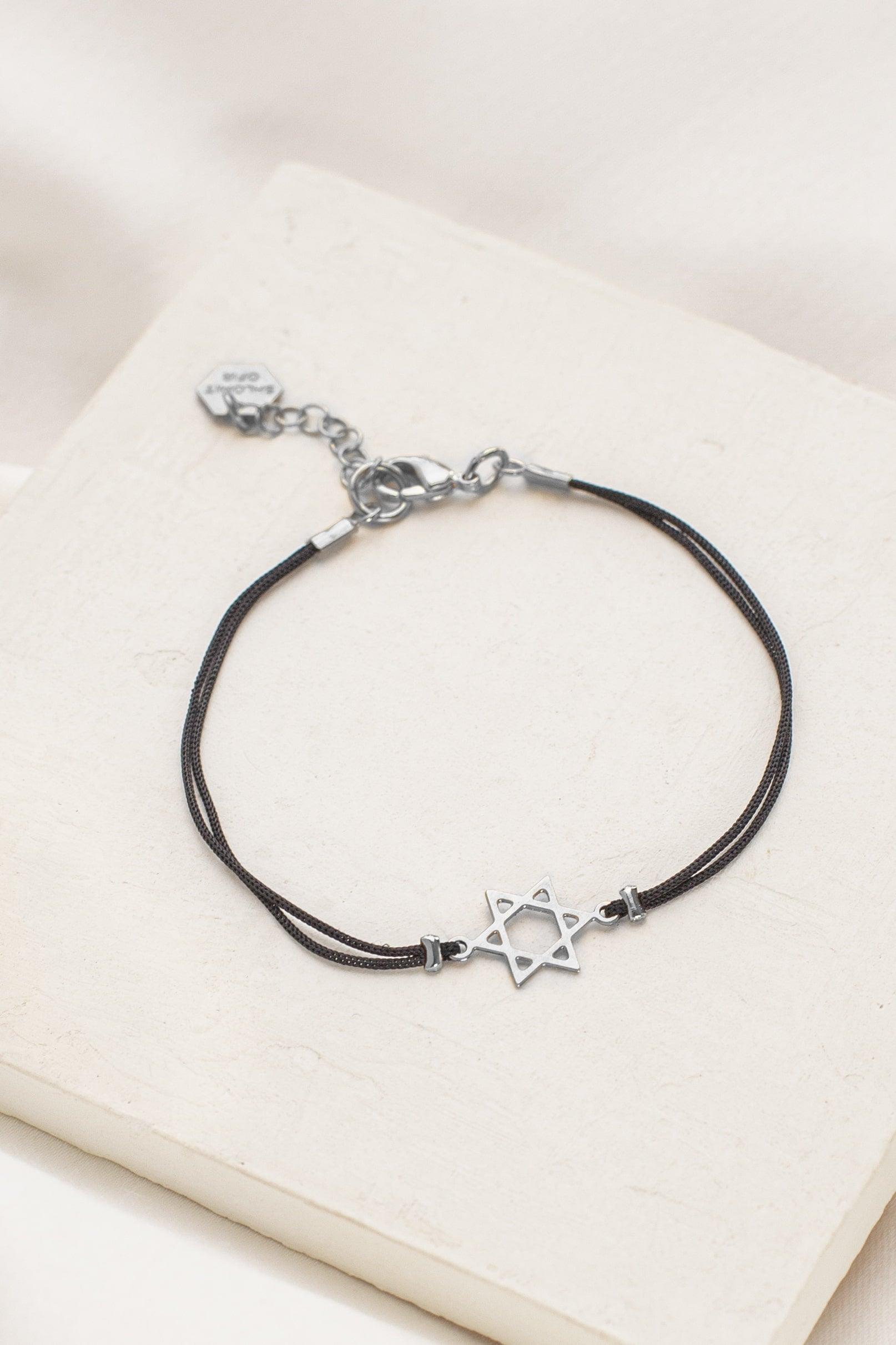 Star of David Bracelet for men