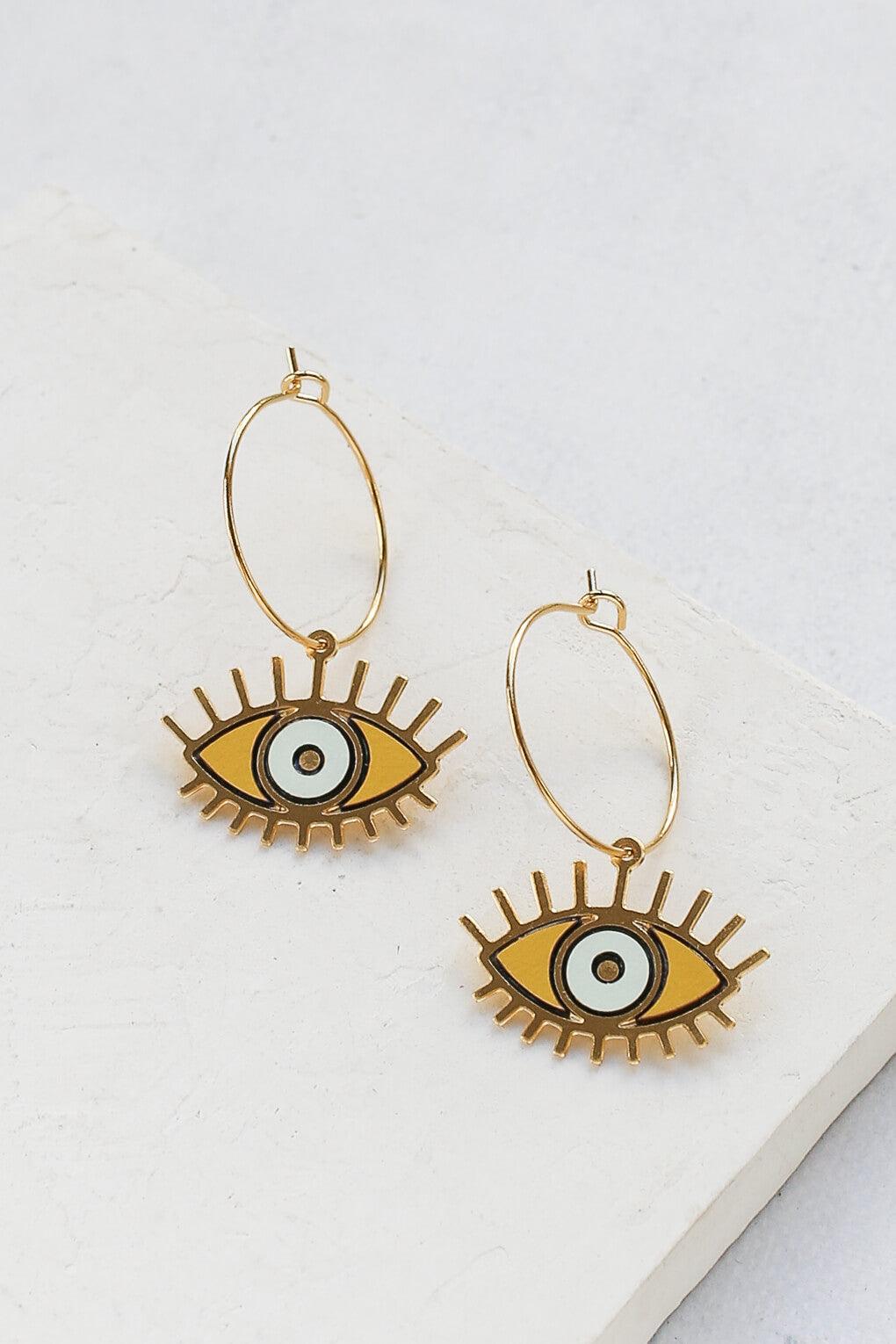 Oracle Hoop Earrings