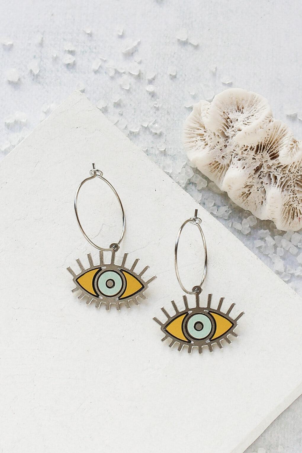 Oracle Hoop Earrings