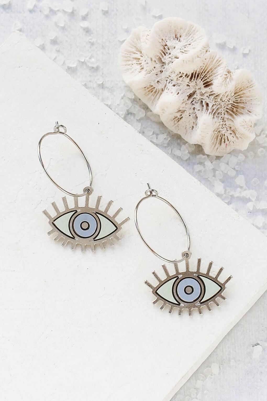 Oracle Hoop Earrings