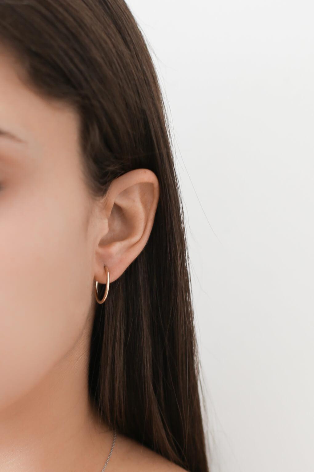 Scott Earrings in 14K gold