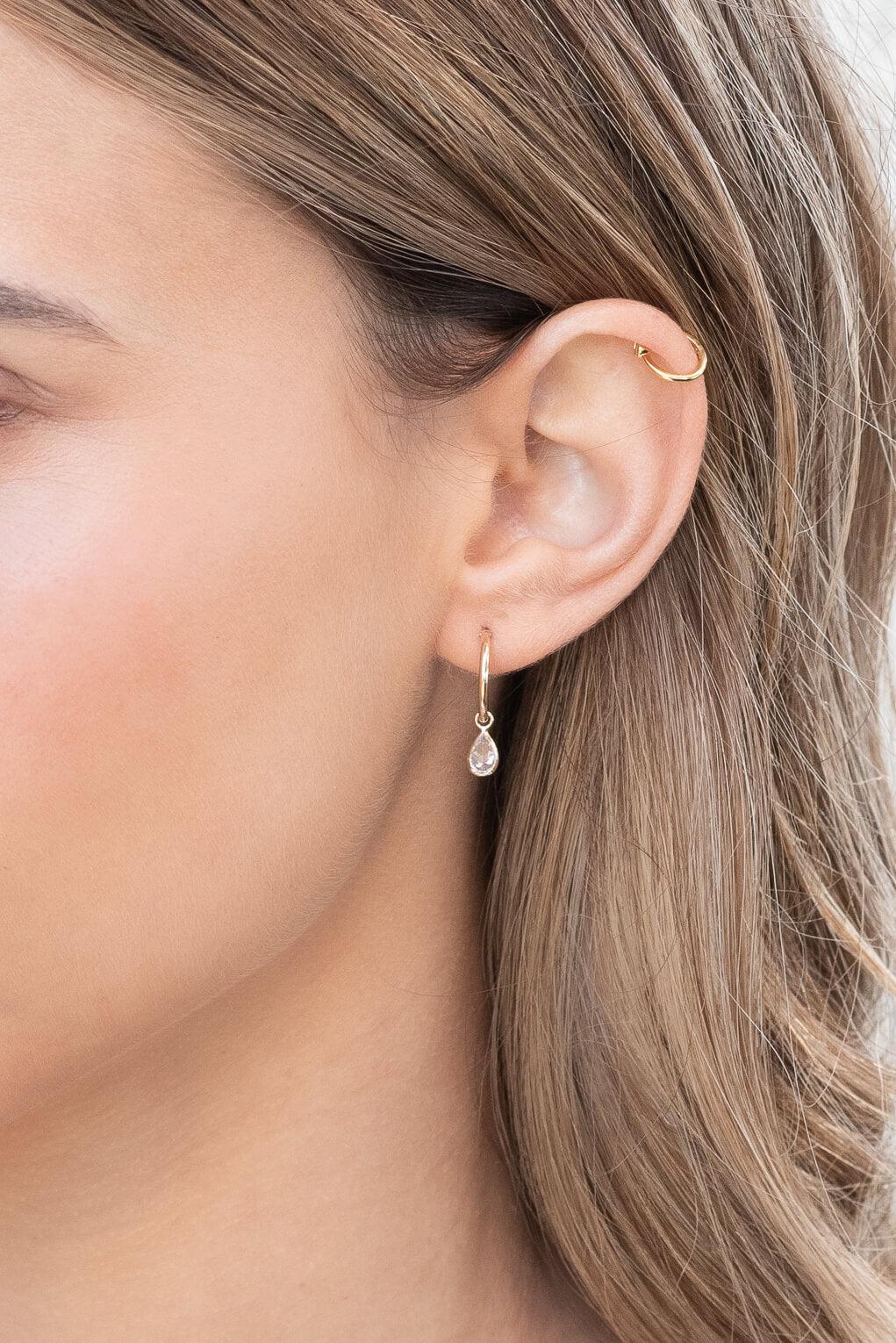 Lee Earrings in 14K gold