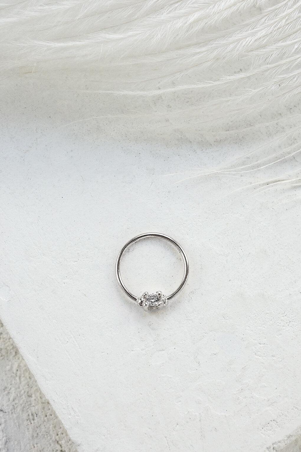 Piercing Earring in 14K Gold