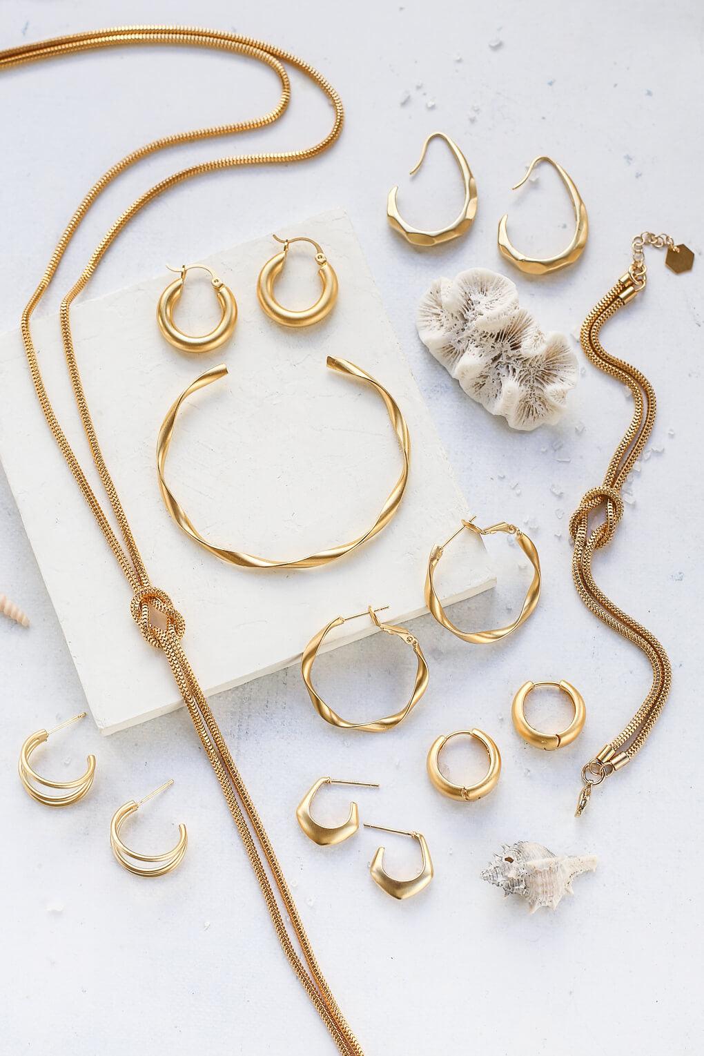 Large Costa Earrings