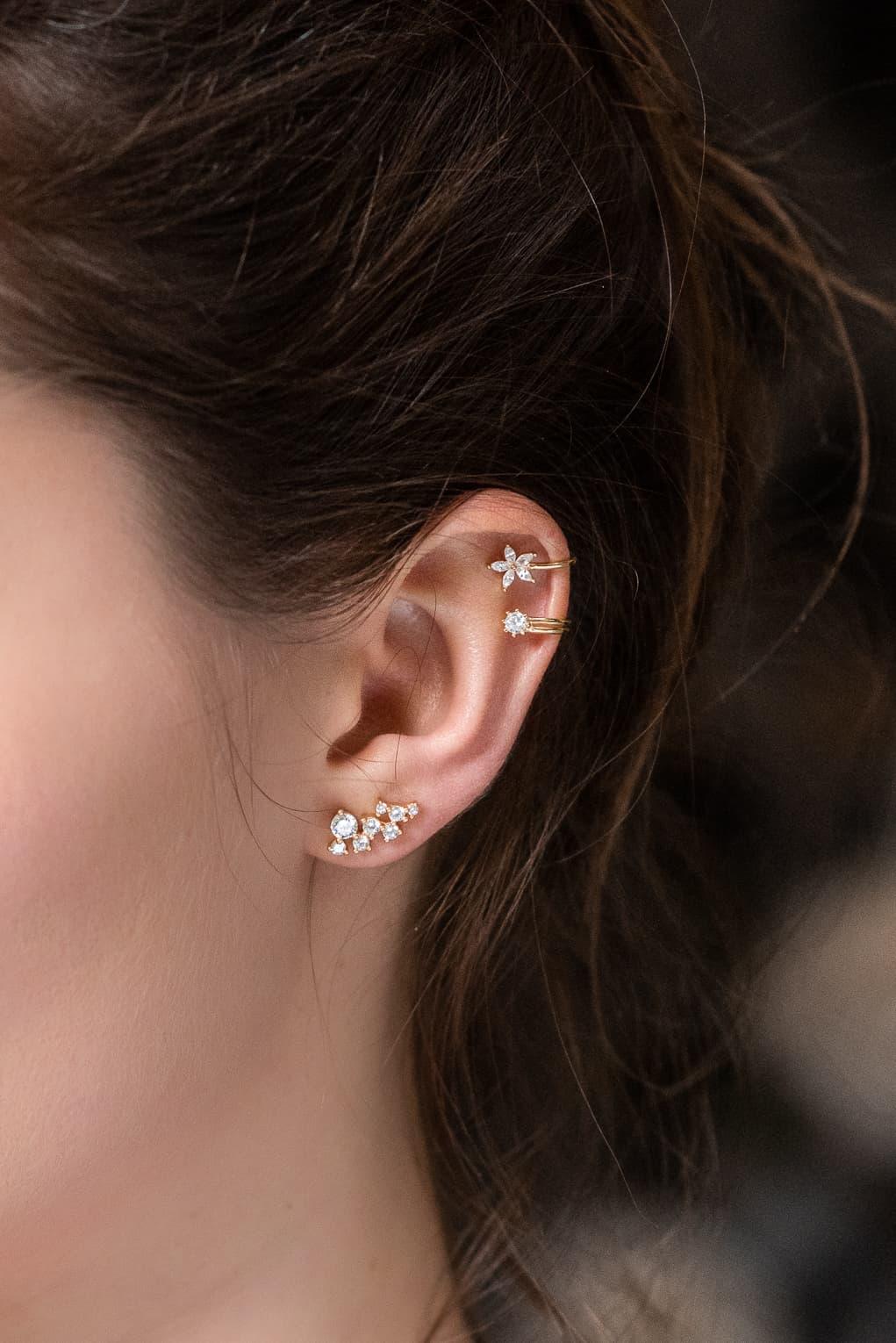 Daffodil Ear Cuff