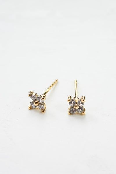 Daffodil Post Earrings