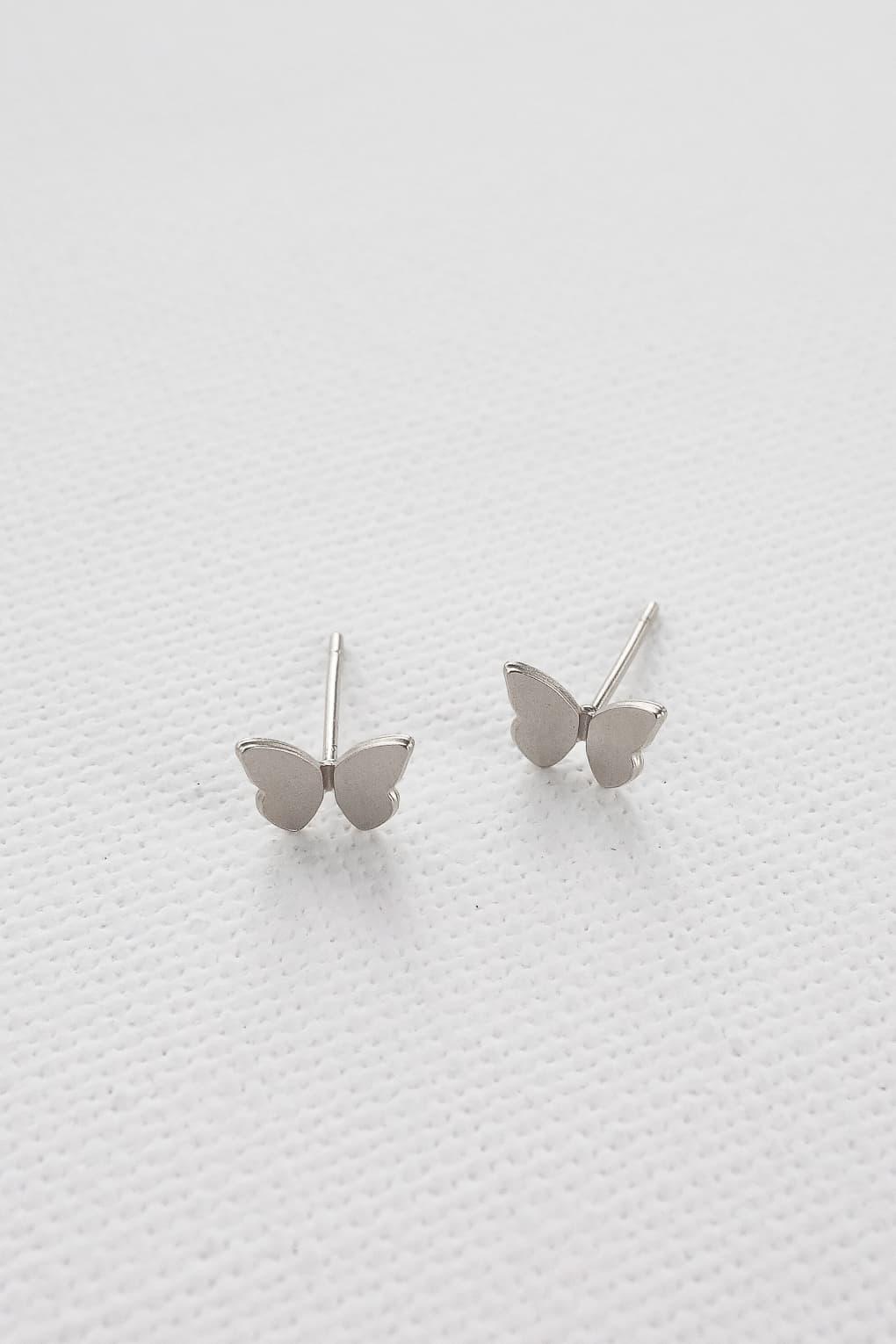 Tiny Butterfly Earrings