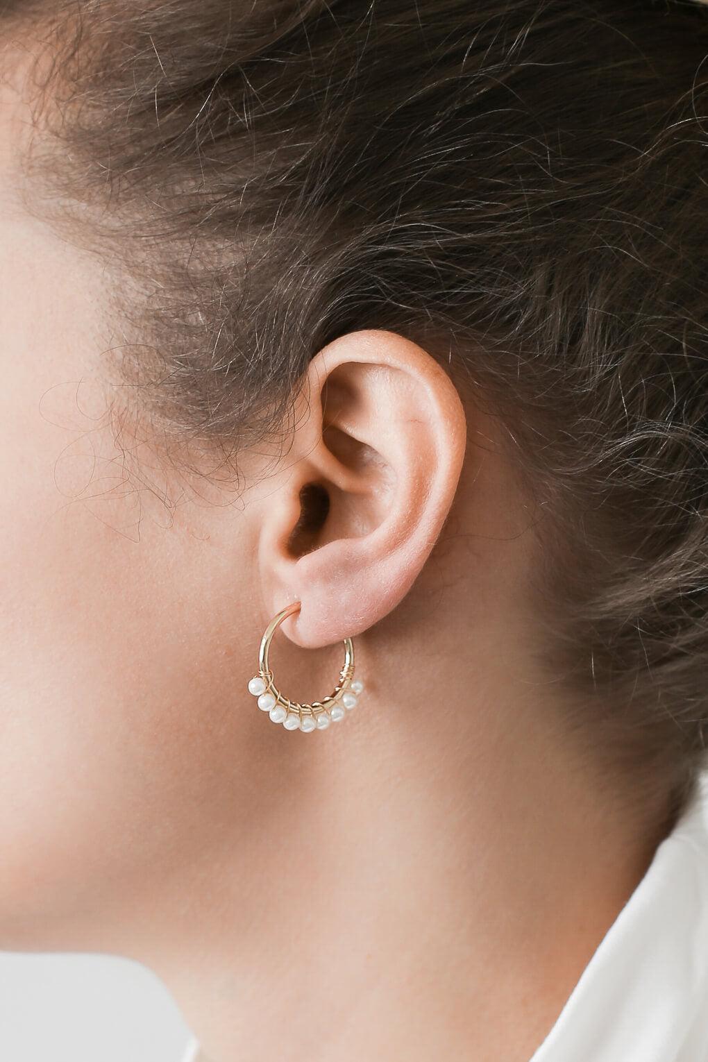 Matilde Clip-On Hoop Earrings