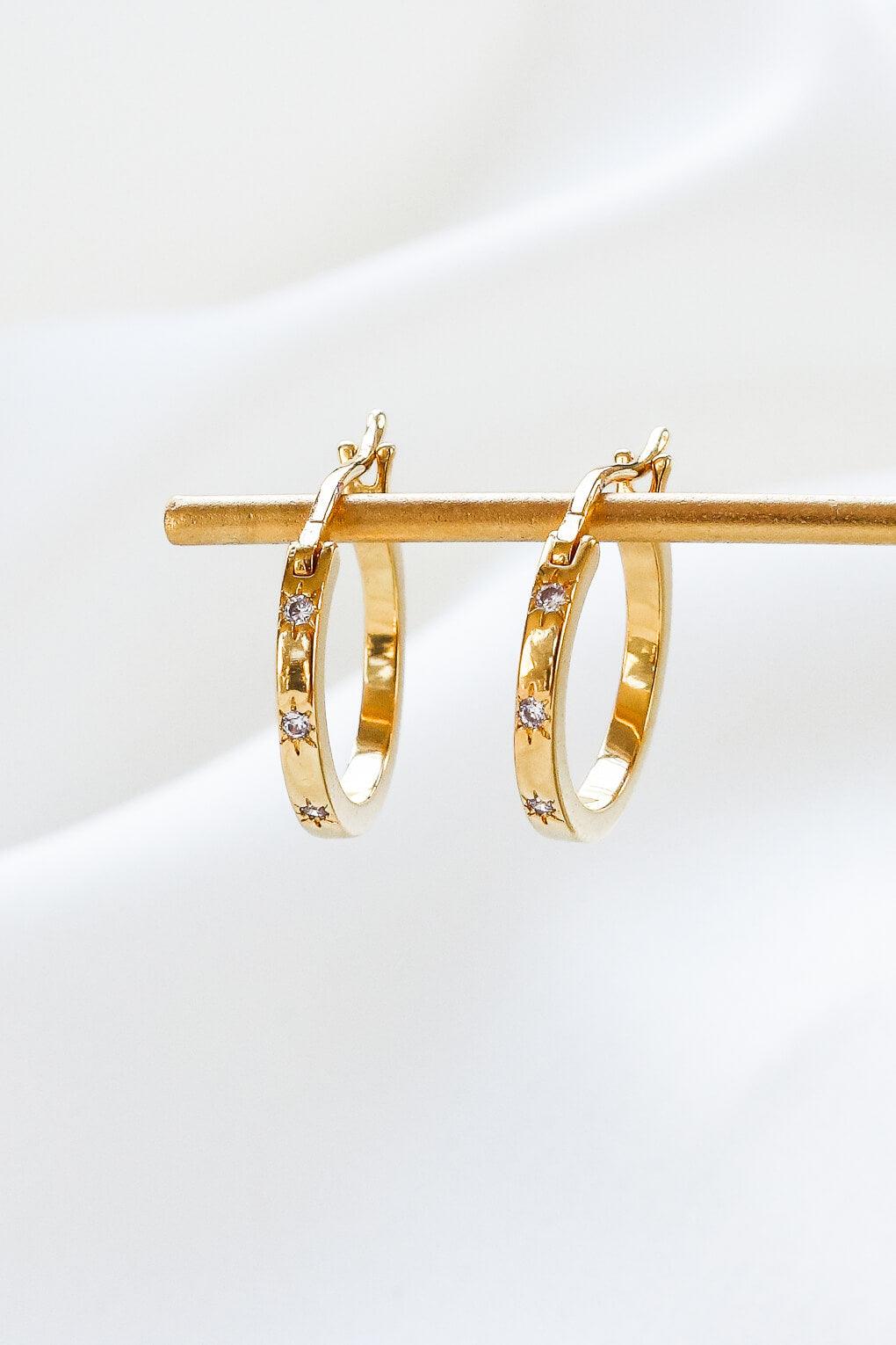 Imperial Hoop Earrings