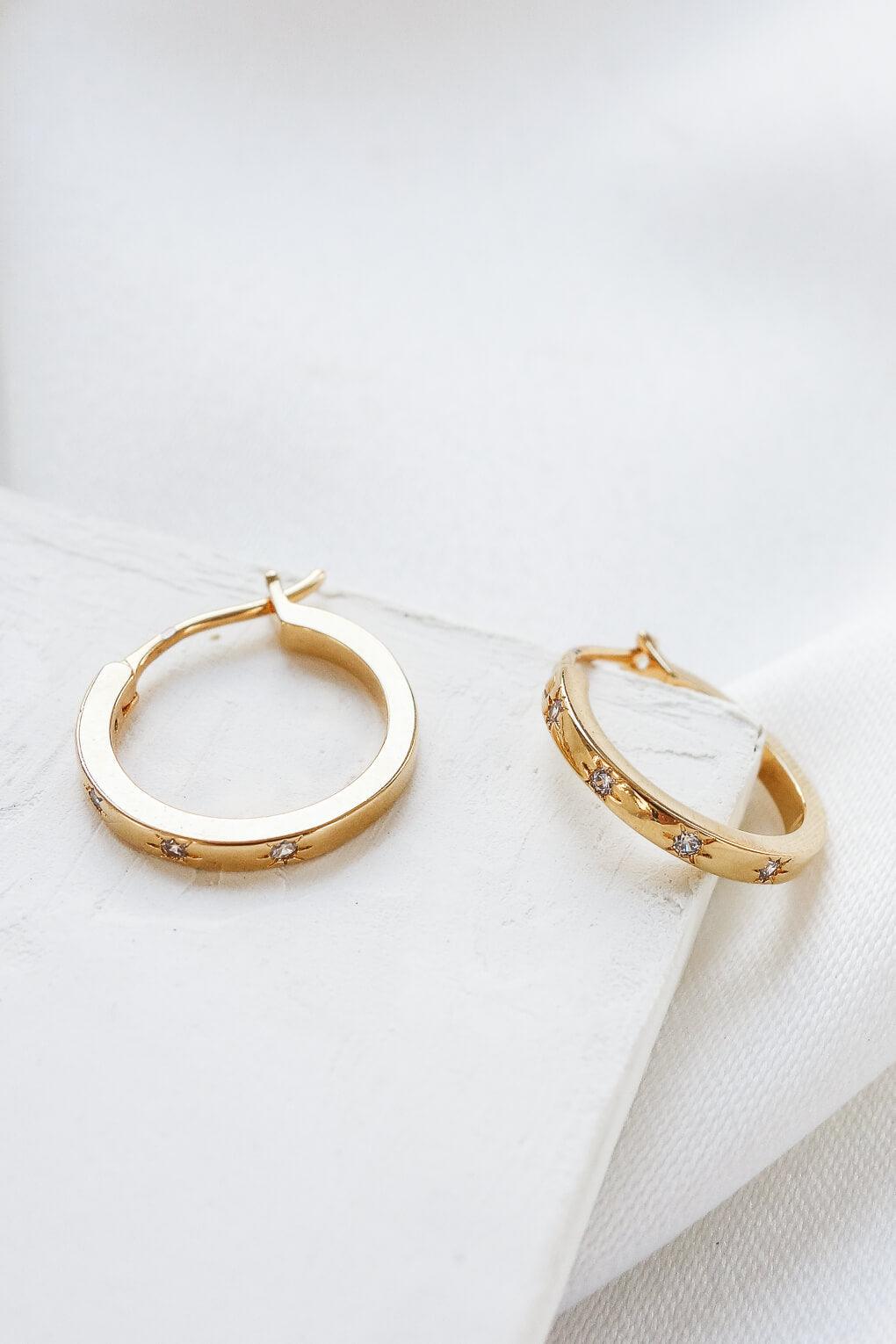 Imperial Hoop Earrings