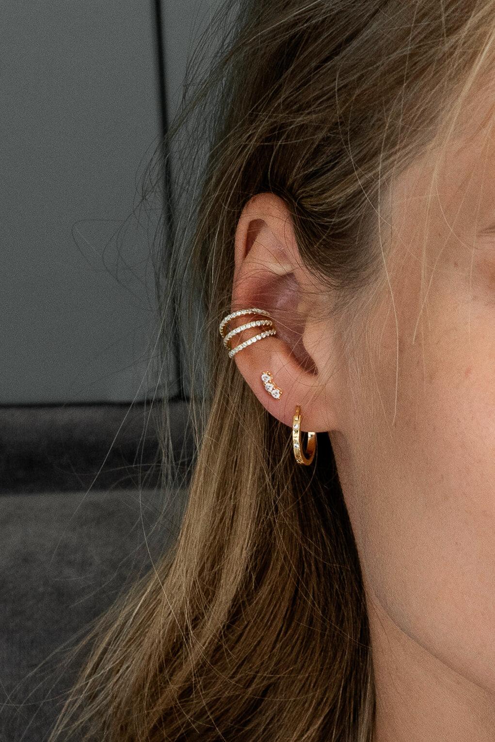 Imperial Hoop Earrings