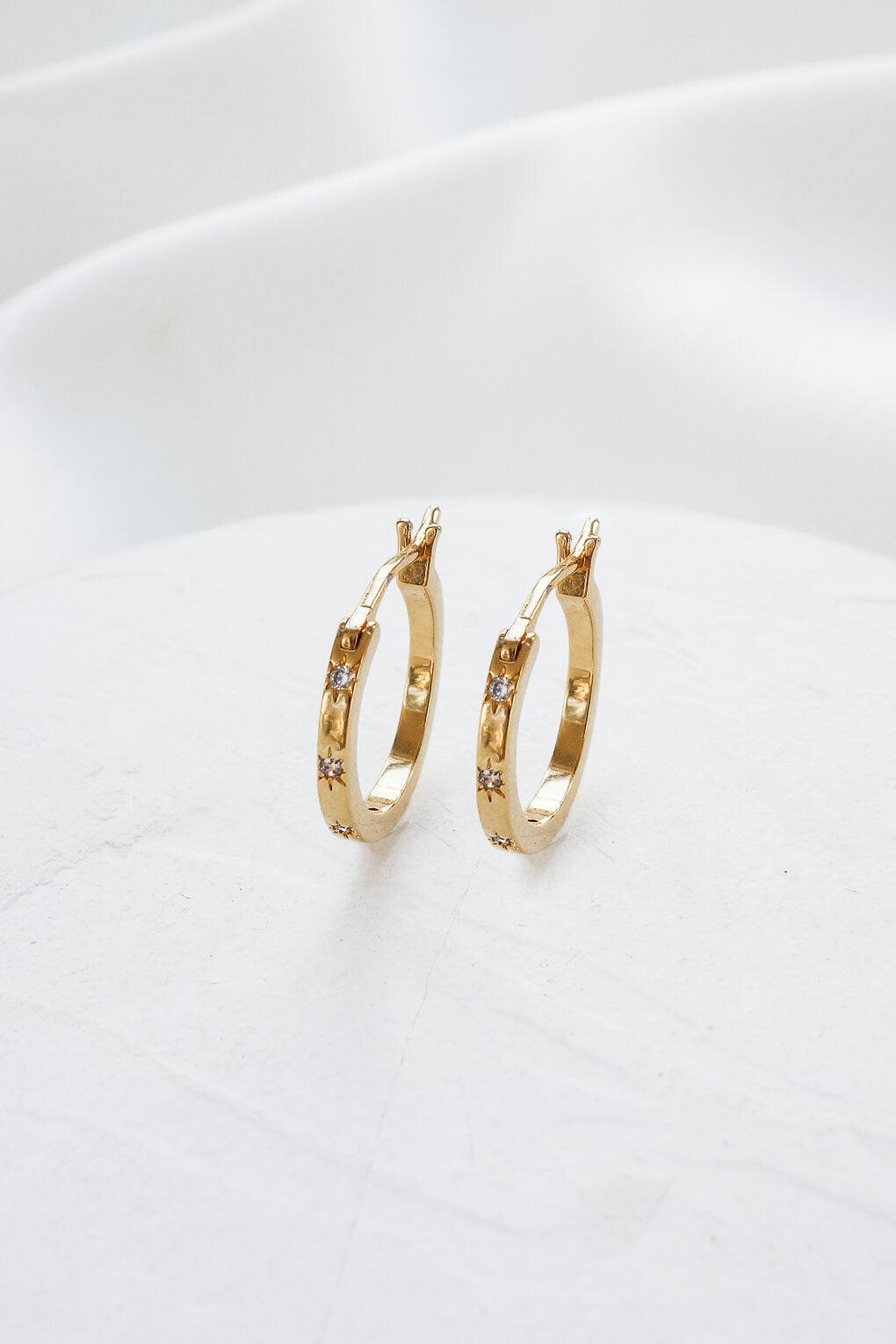 Imperial Hoop Earrings