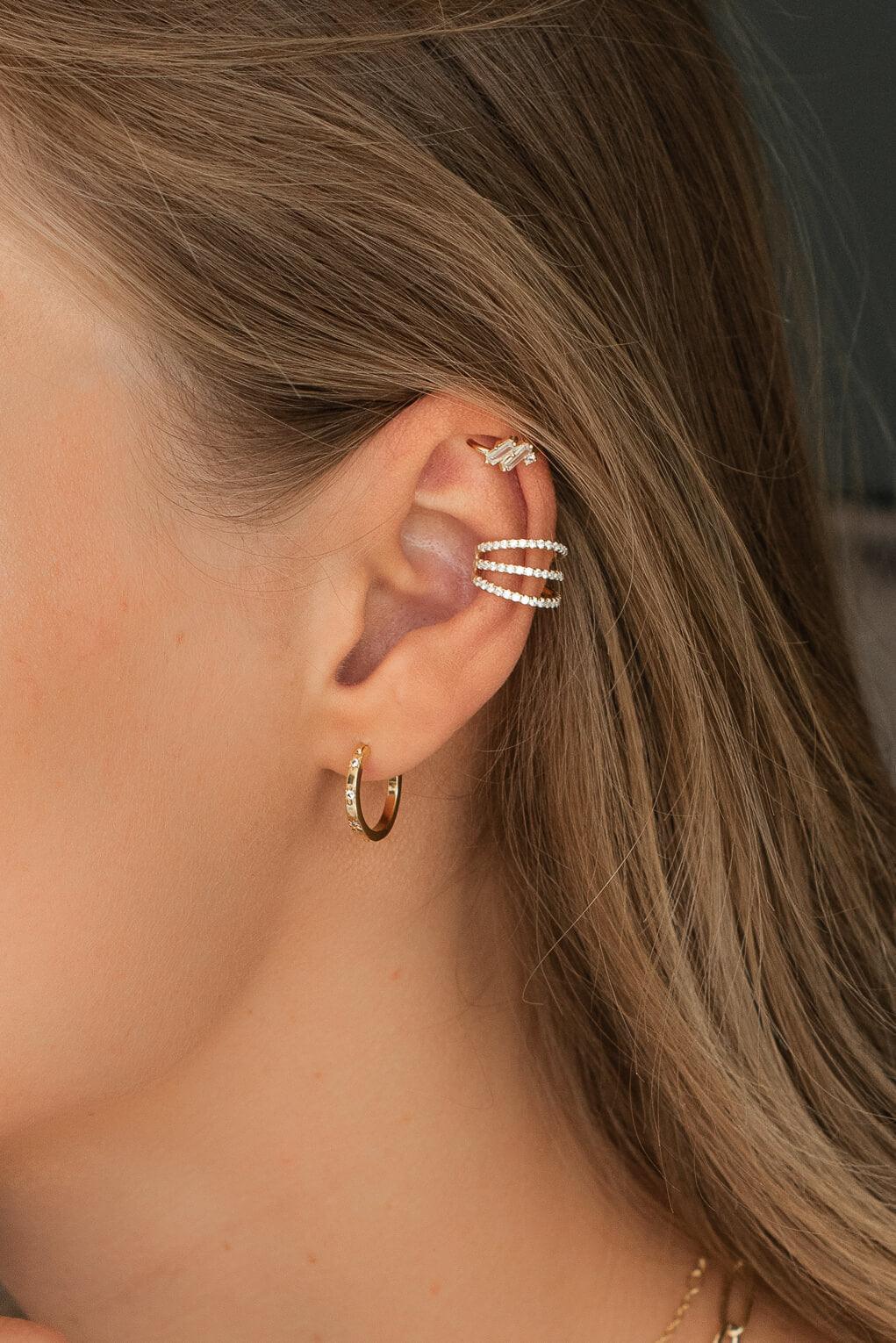 Imperial Hoop Earrings