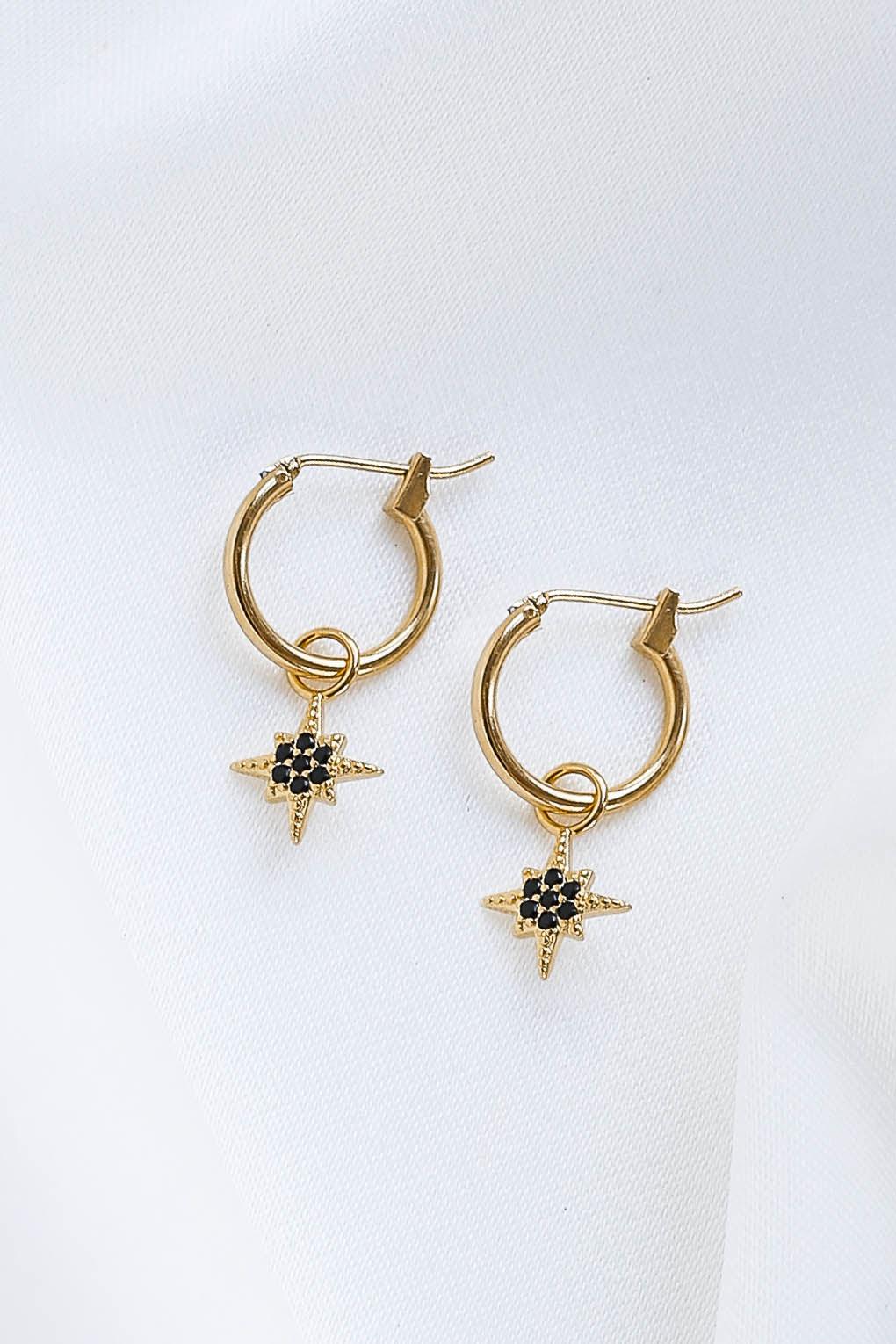 Grace Hoop Earrings