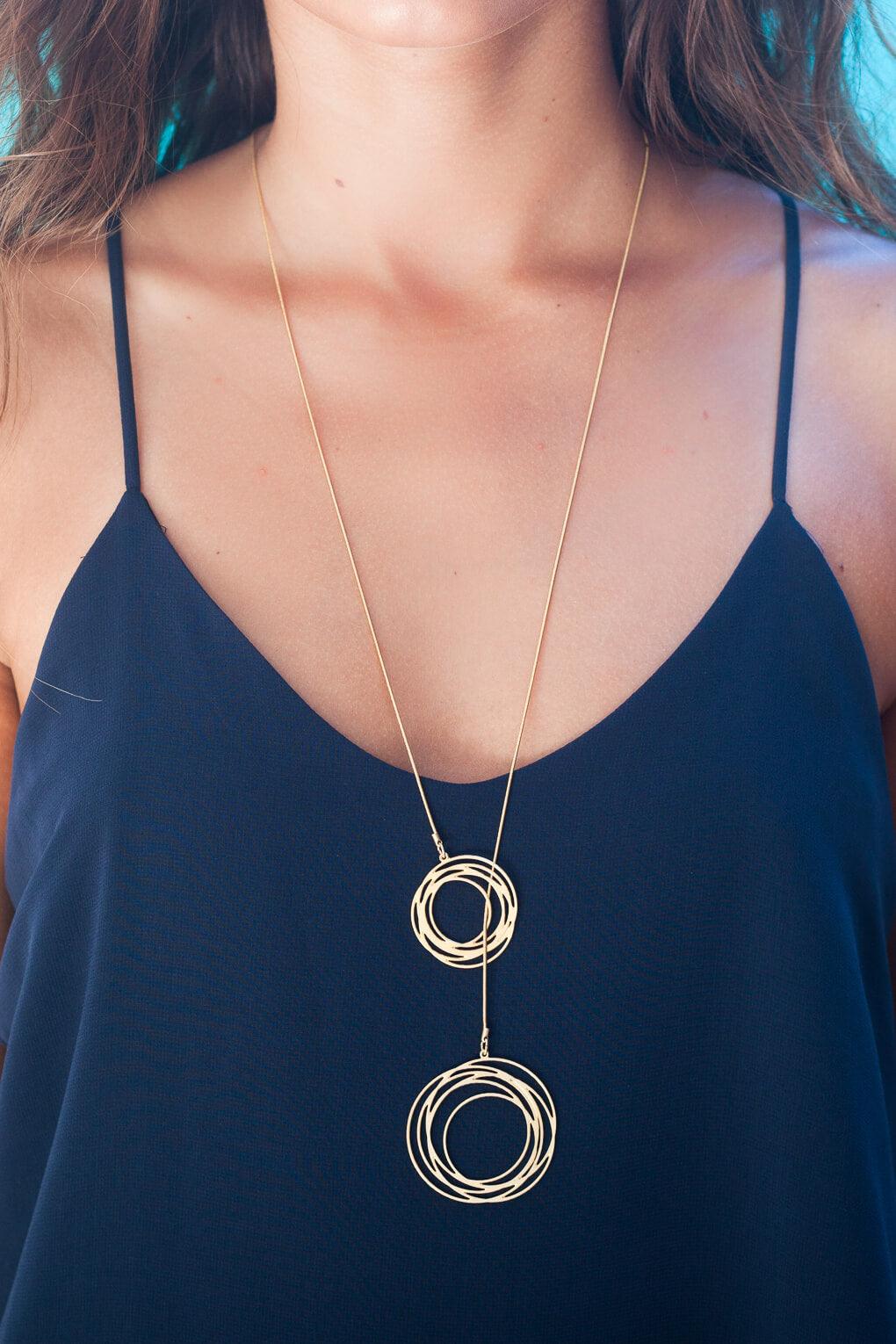 Turbulence Necklace