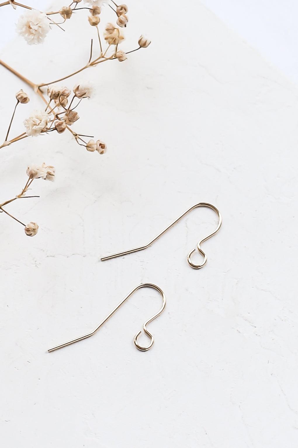Earwires in 14K Gold