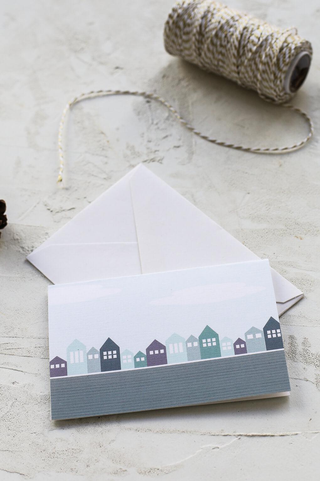 Scandinavian Design Note Cards Set