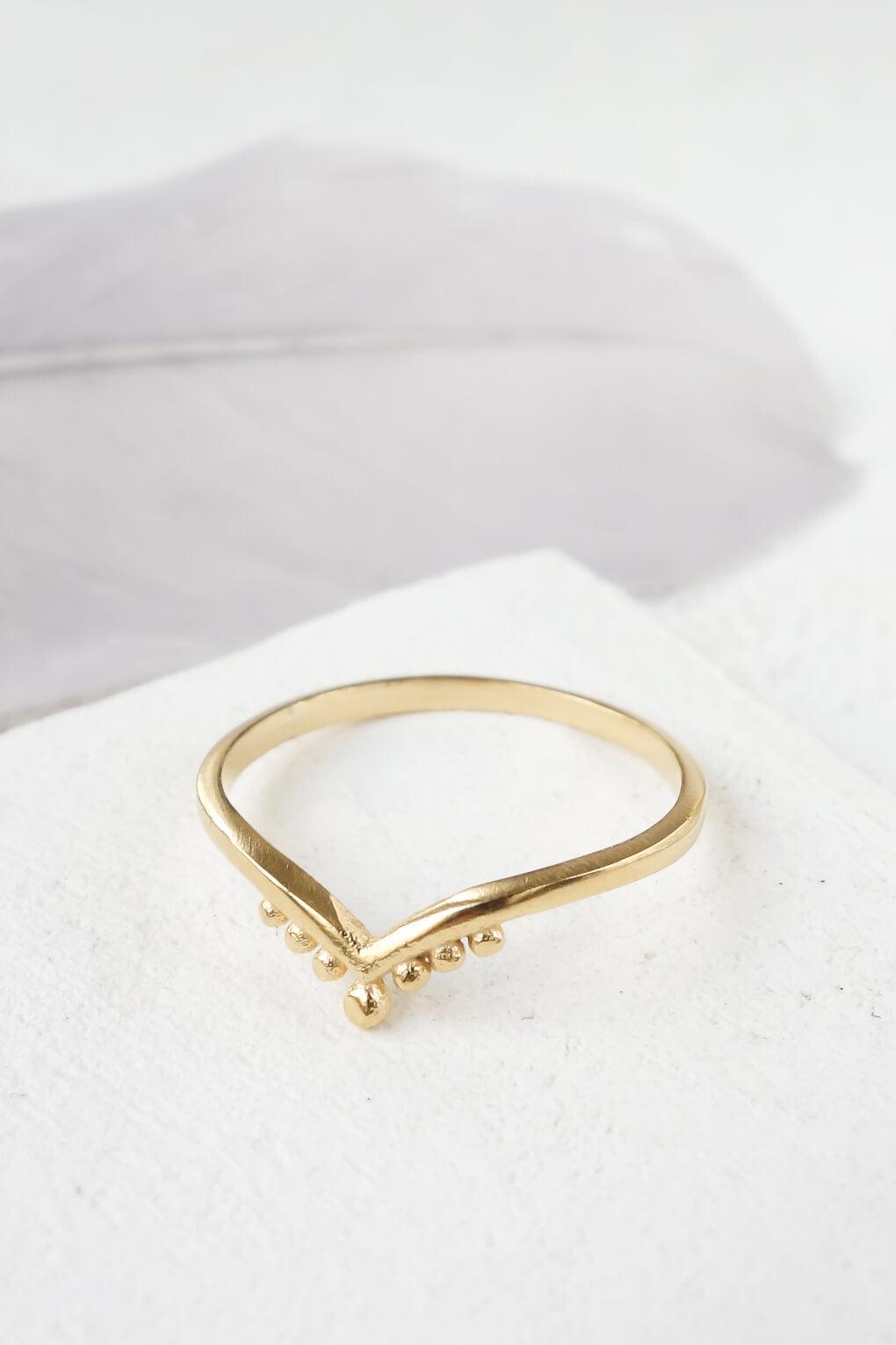 14K Gold DIANA RING