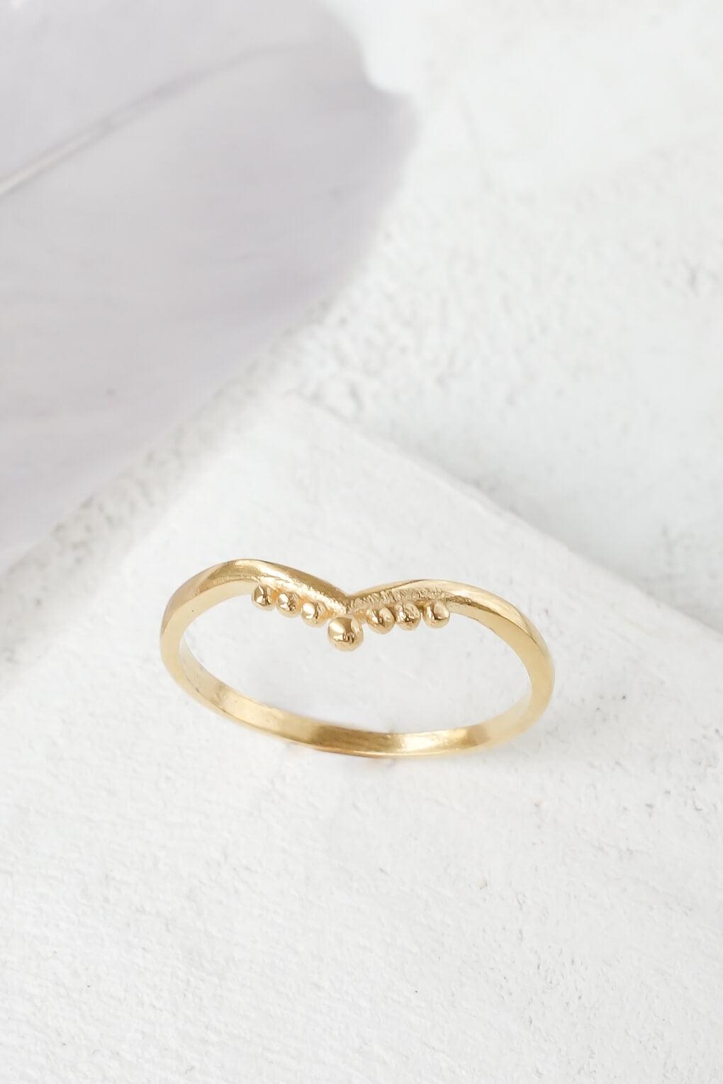 14K Gold DIANA RING