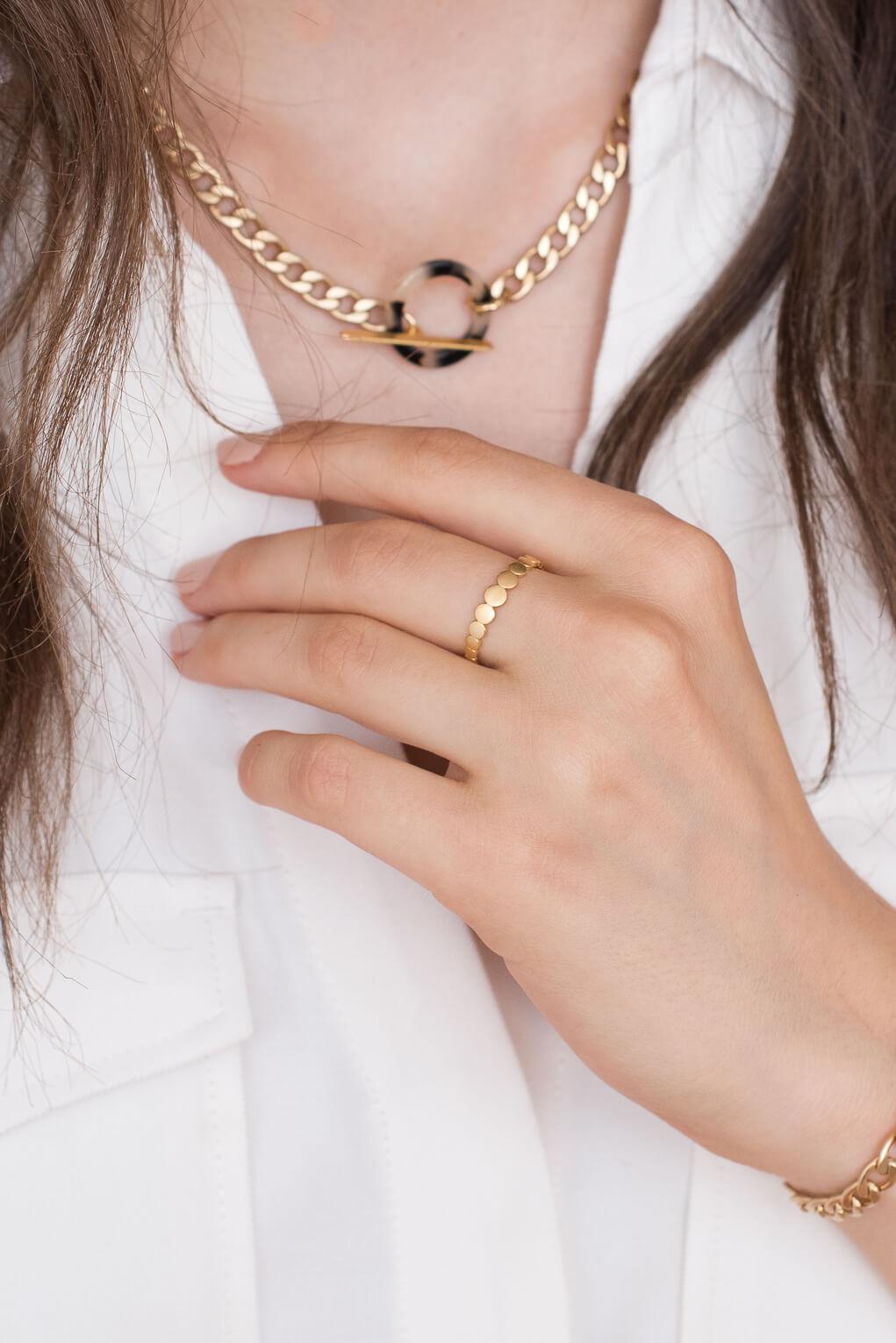 solid gold Tate-Ring