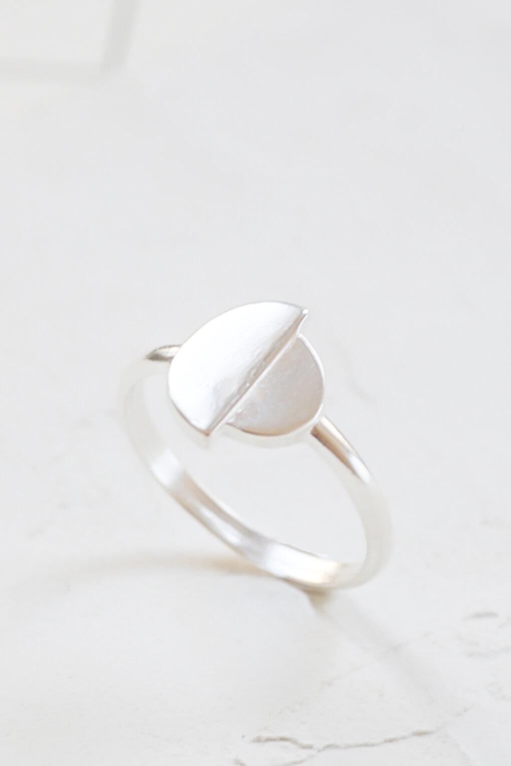 14K Gold CIRCLE RING