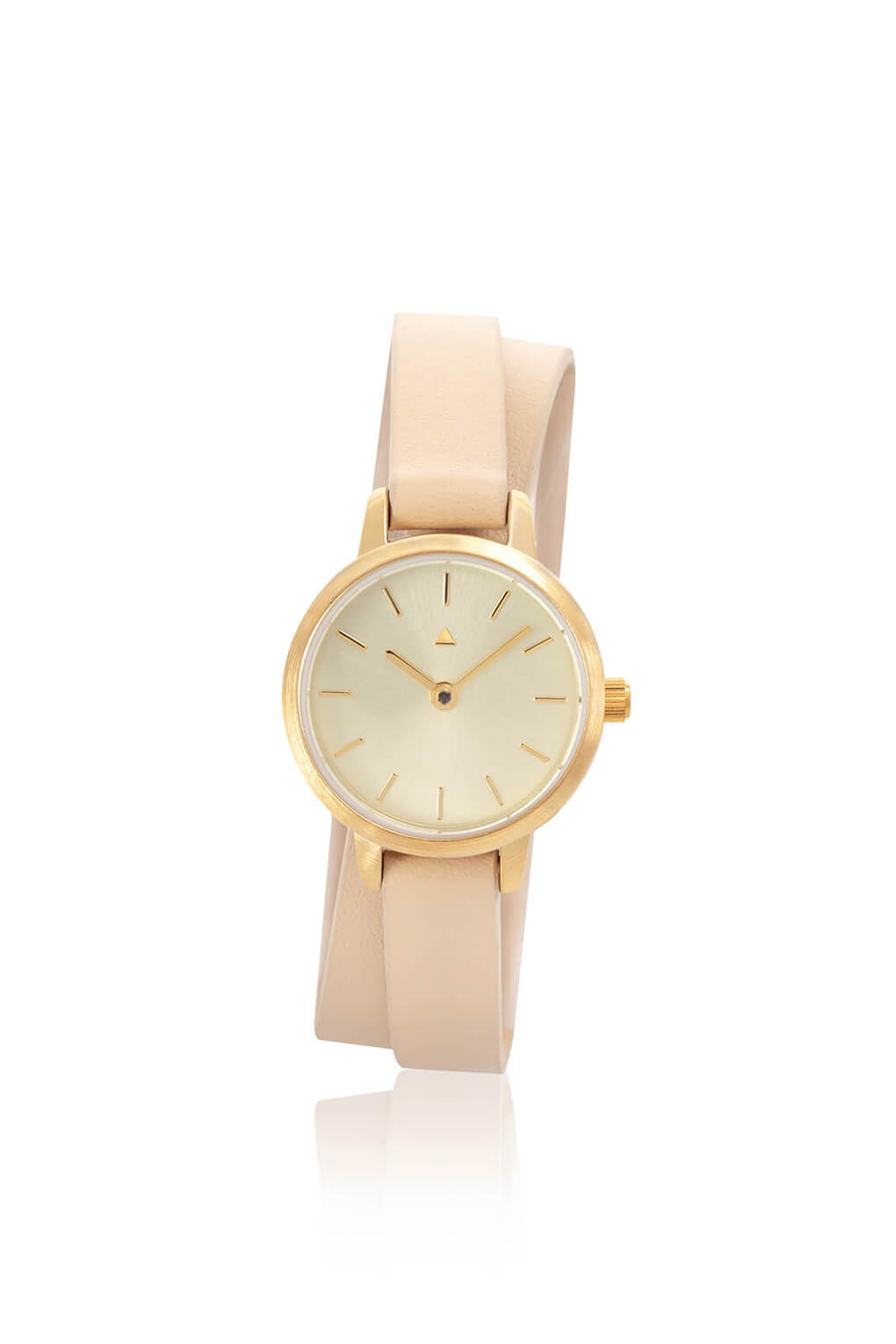 22 mm watch in gold