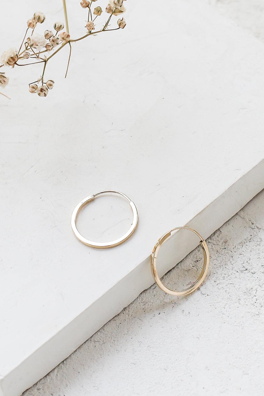 Jessa Earrings in 14K gold