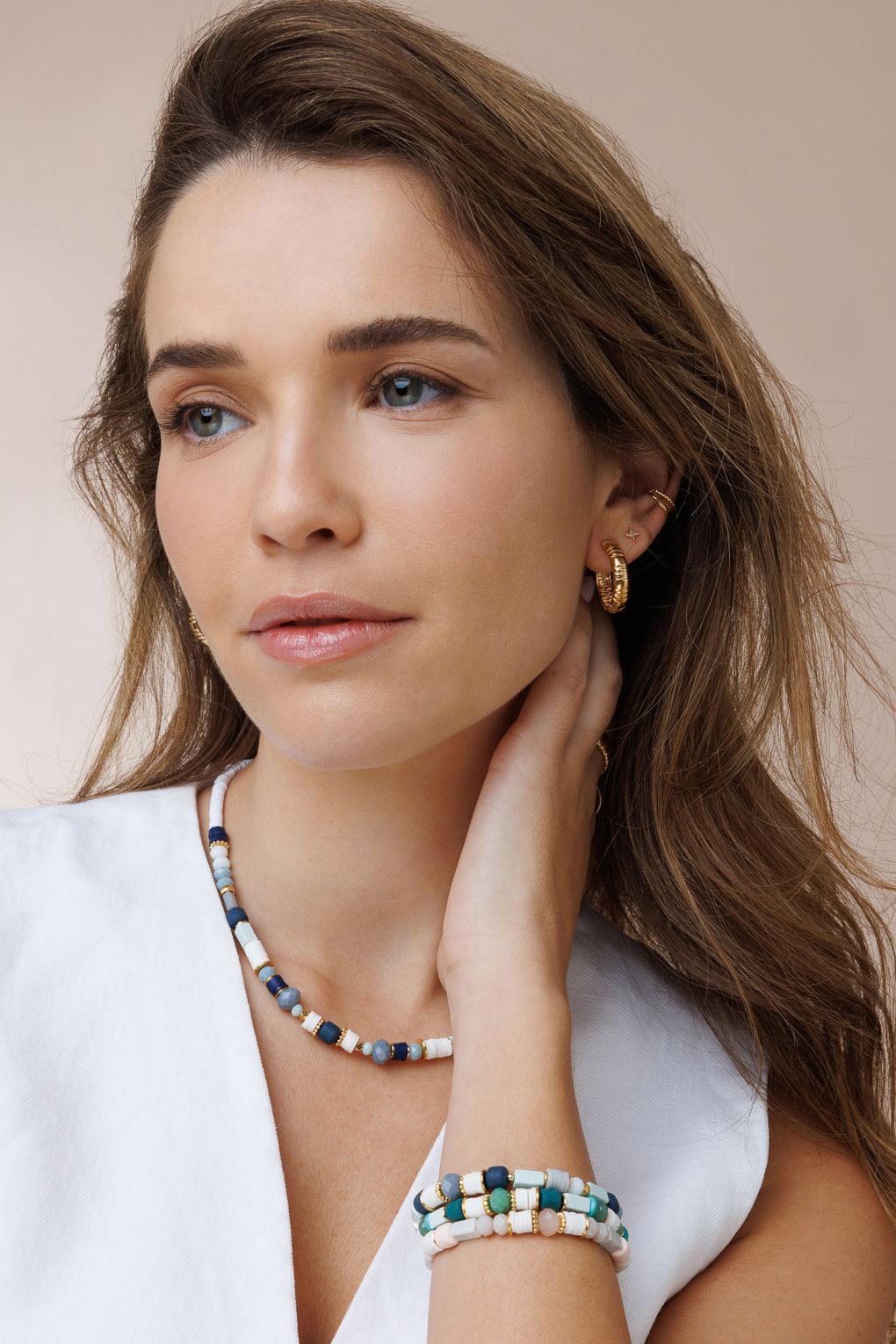 Olivia Necklace Gold / 15 powder