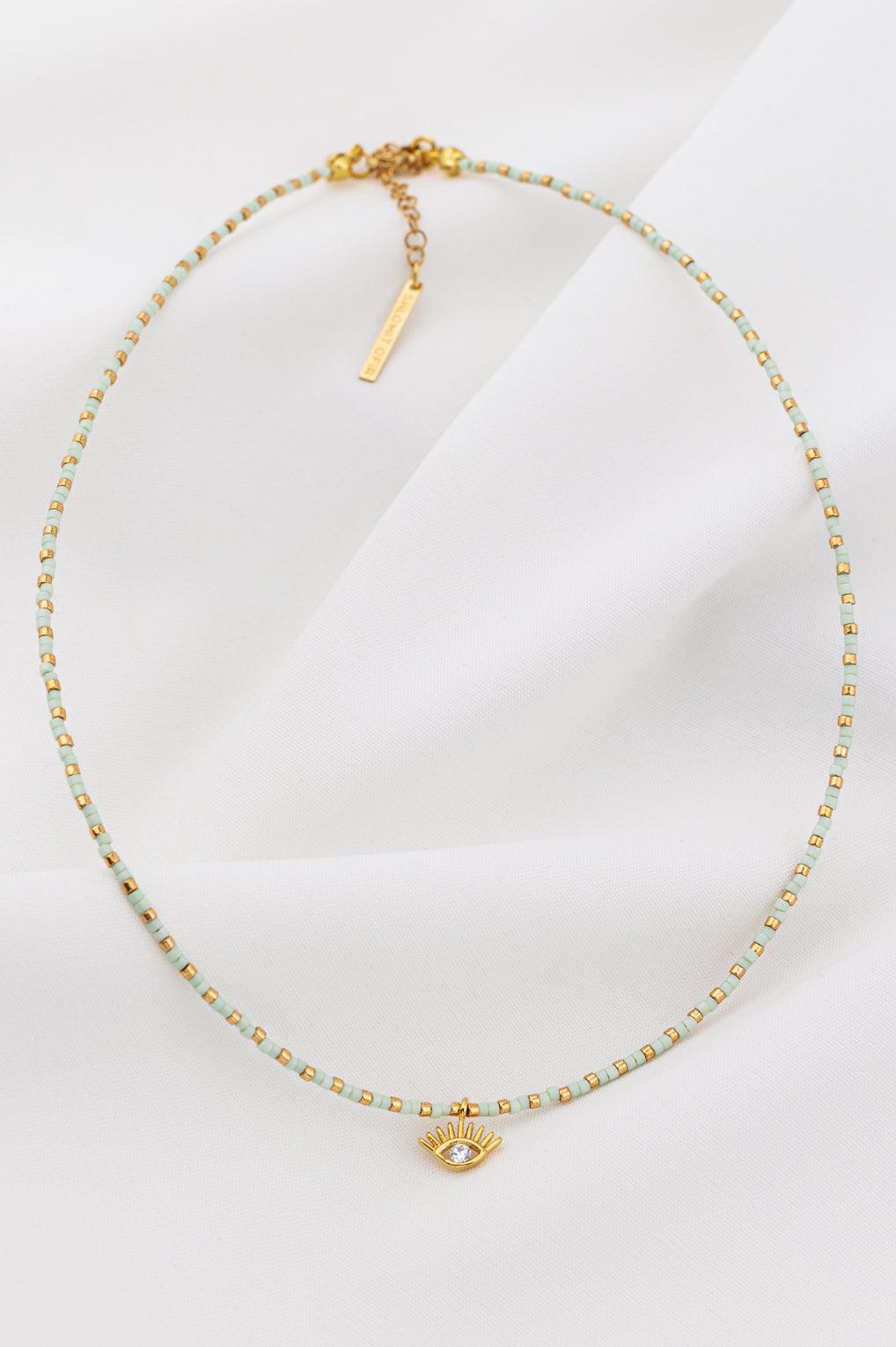 Evie Necklace Gold / 1 black