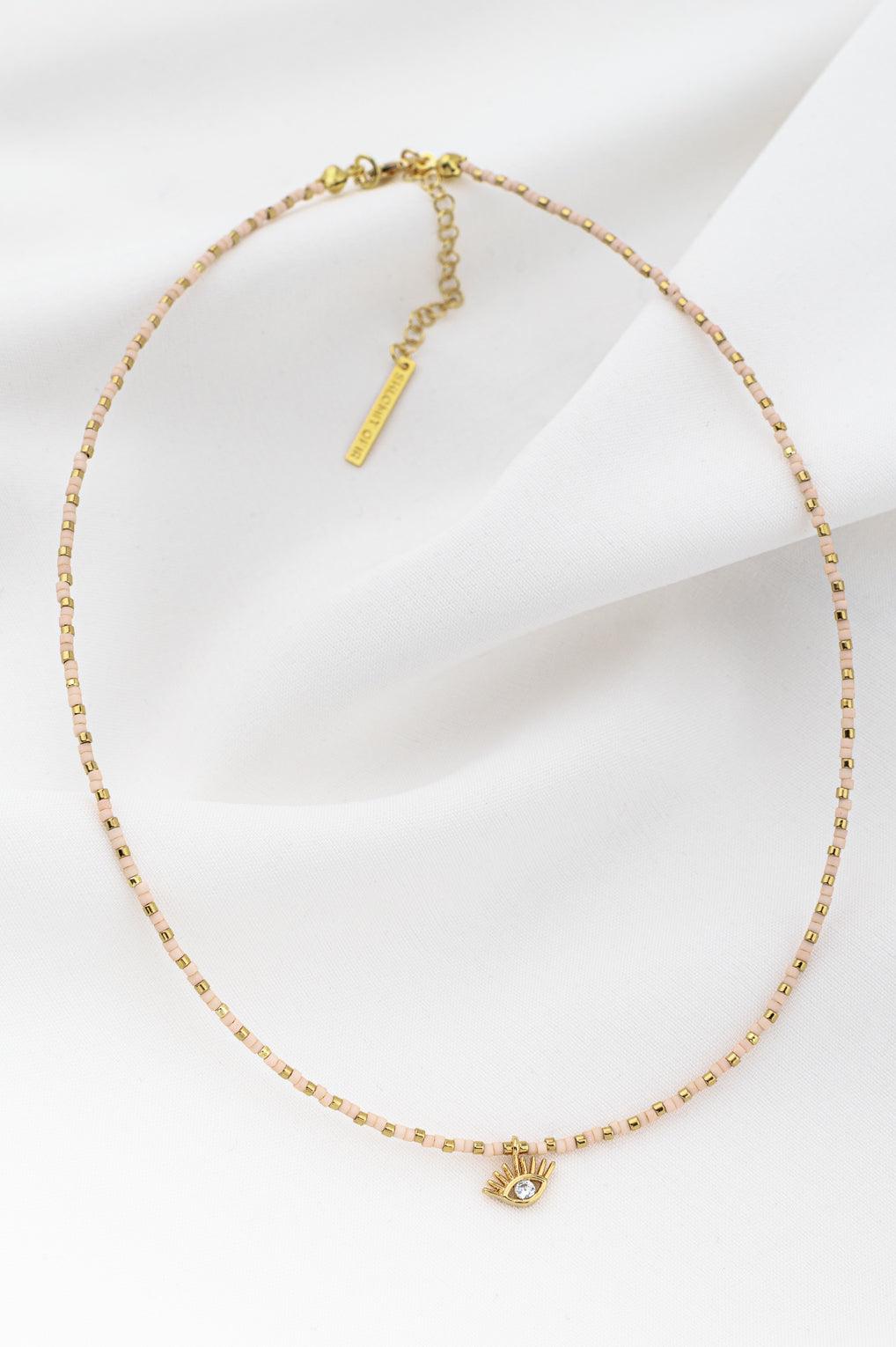 Evie Necklace Gold / 1 black