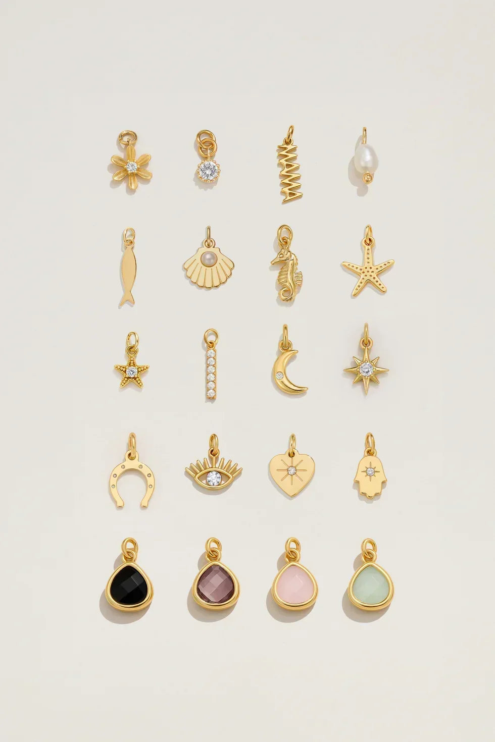 Charm Bracelet - Small Paperclip Chain