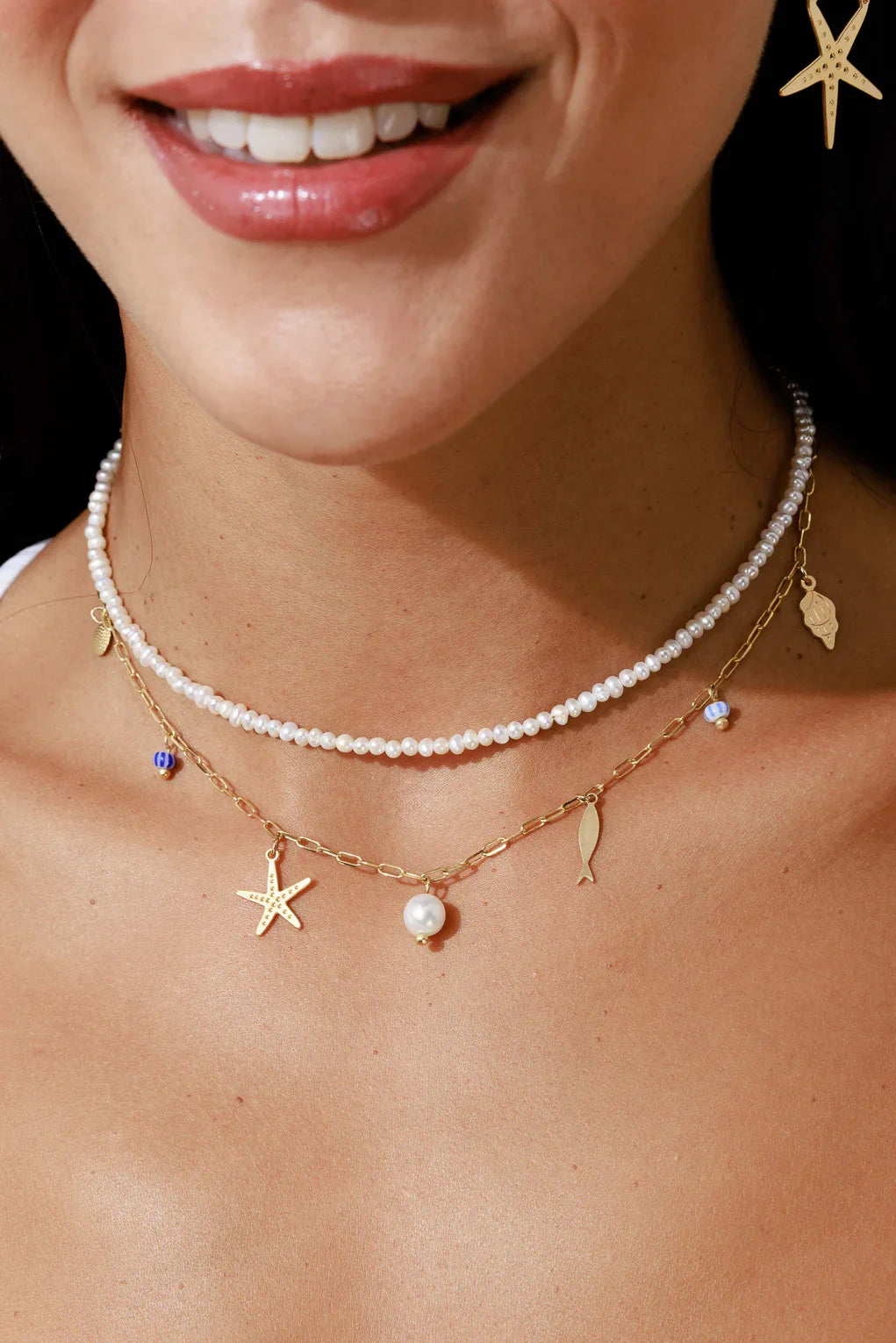 Ocean Charm Necklace