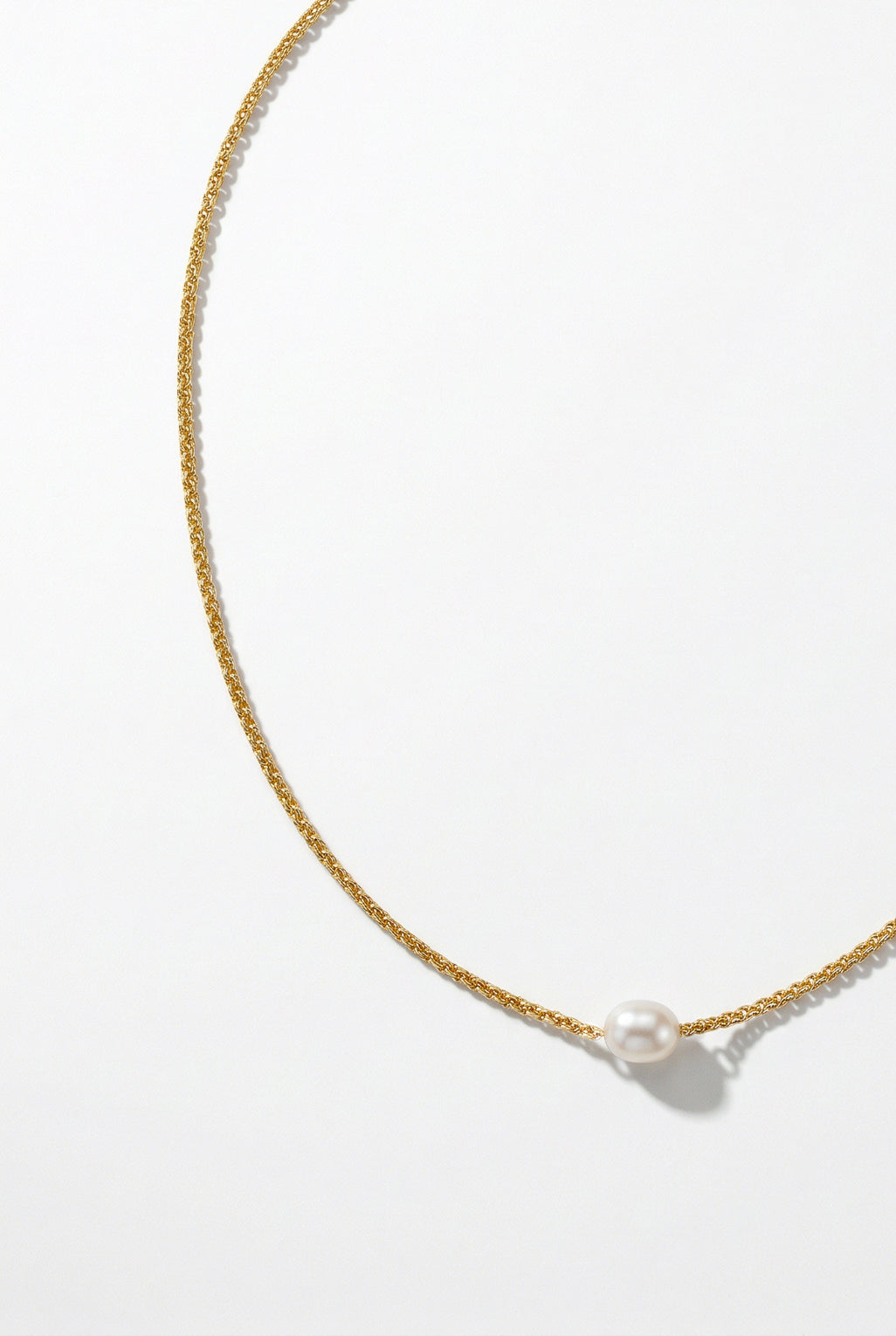 Single Pearl Necklace