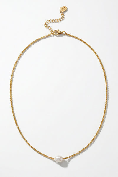 Single Pearl Necklace