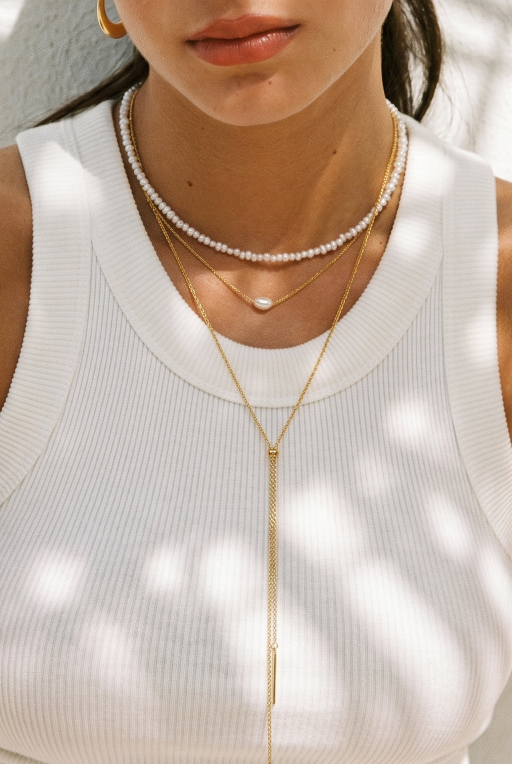 Single Pearl Necklace
