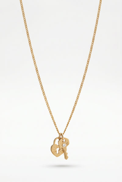 lock & key Necklace