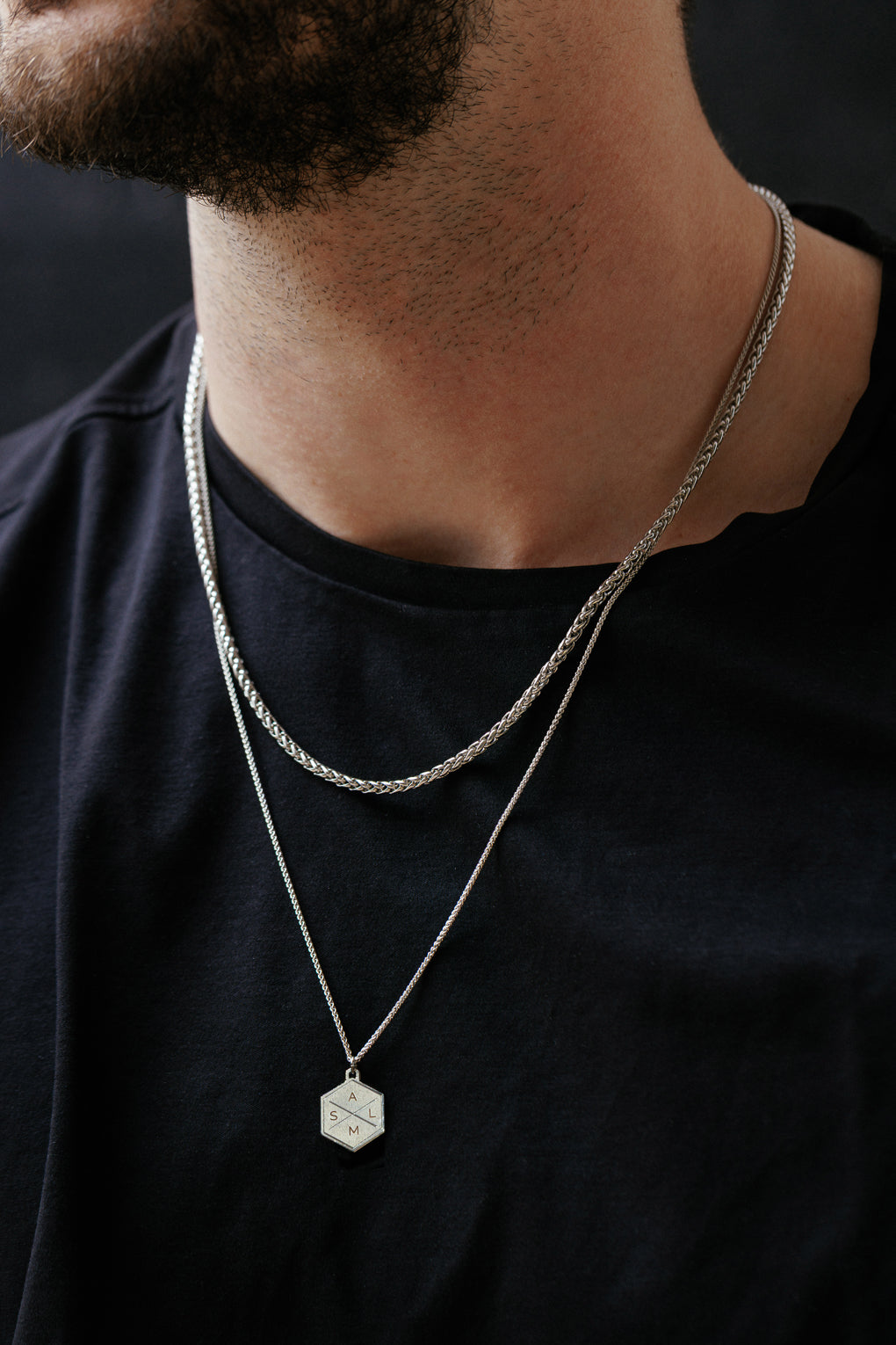 Louis Custom Engraved Necklace