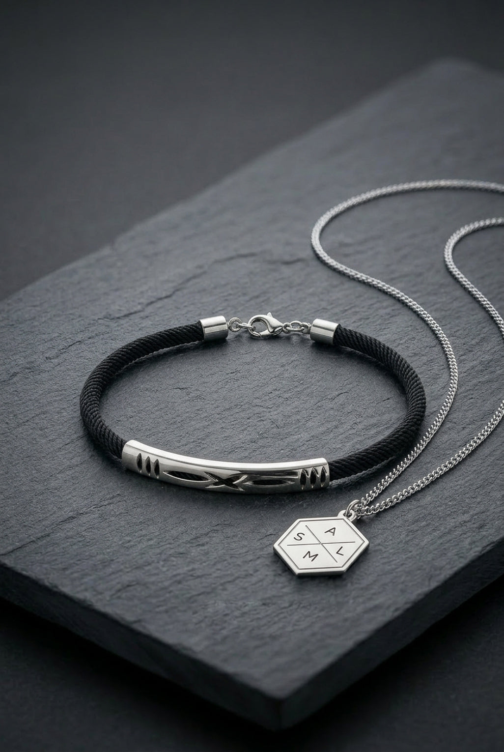 Louis Custom Engraved Necklace