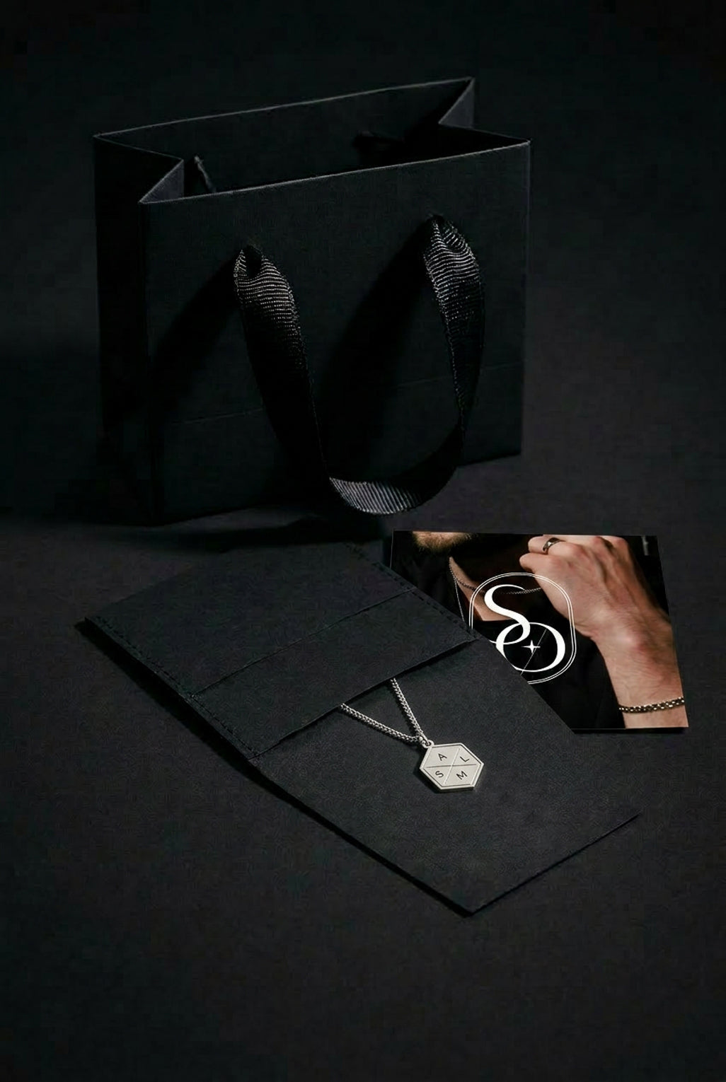 Louis Custom Engraved Necklace