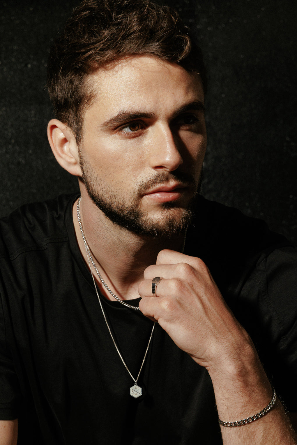 Louis Custom Engraved Necklace