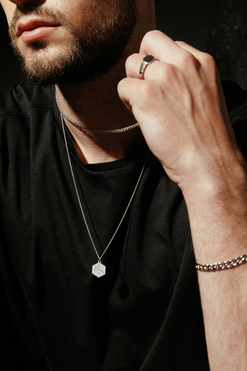 Louis Custom Engraved Necklace