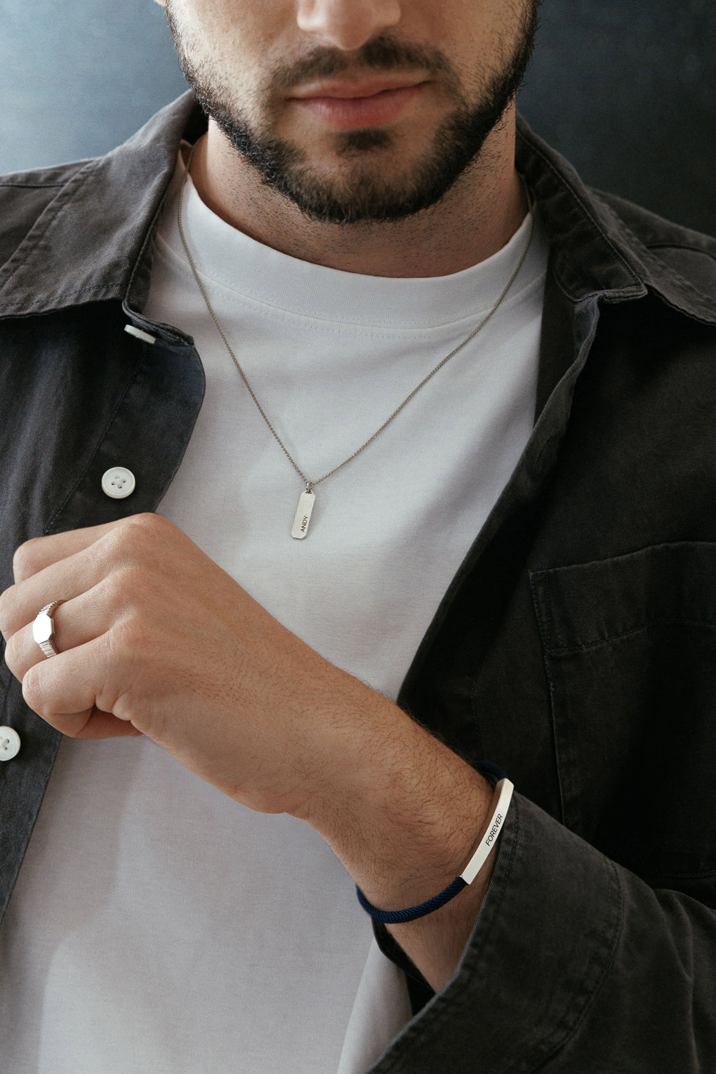 Luke Custom Engraved Necklace