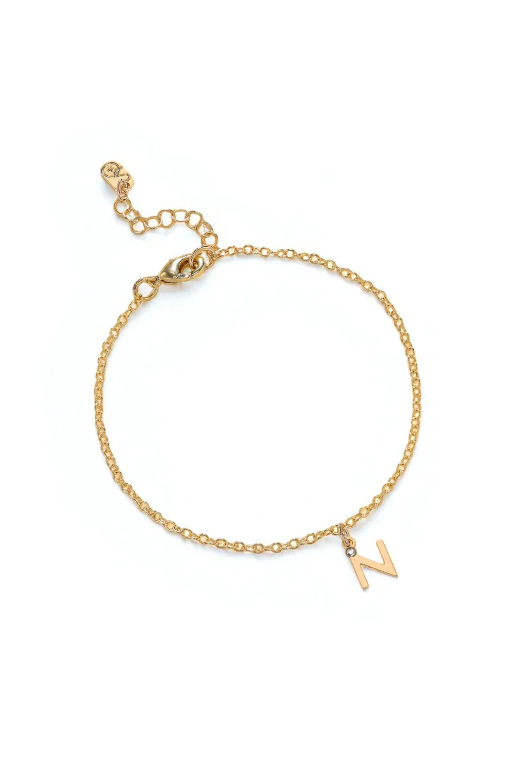 Tiny Initial Bracelet