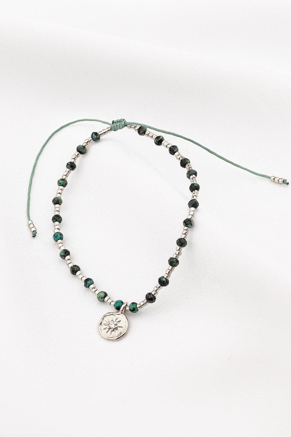 Yara Bracelet Gold / 9 aqua